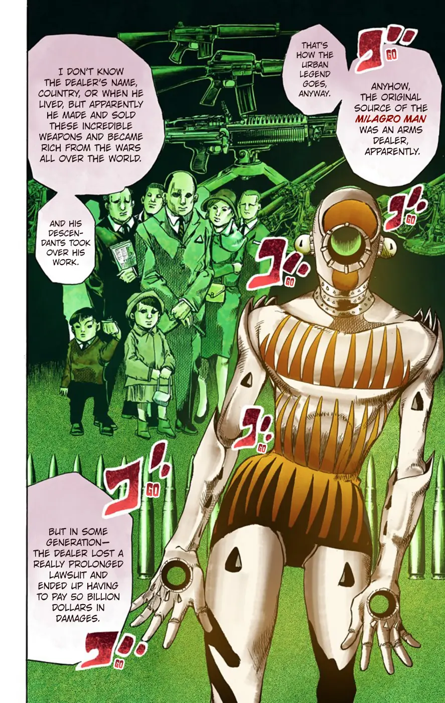 JoJo's Bizarre Adventure, Part 8: JoJolion Colored Manga β Chapter 57 β Page 37