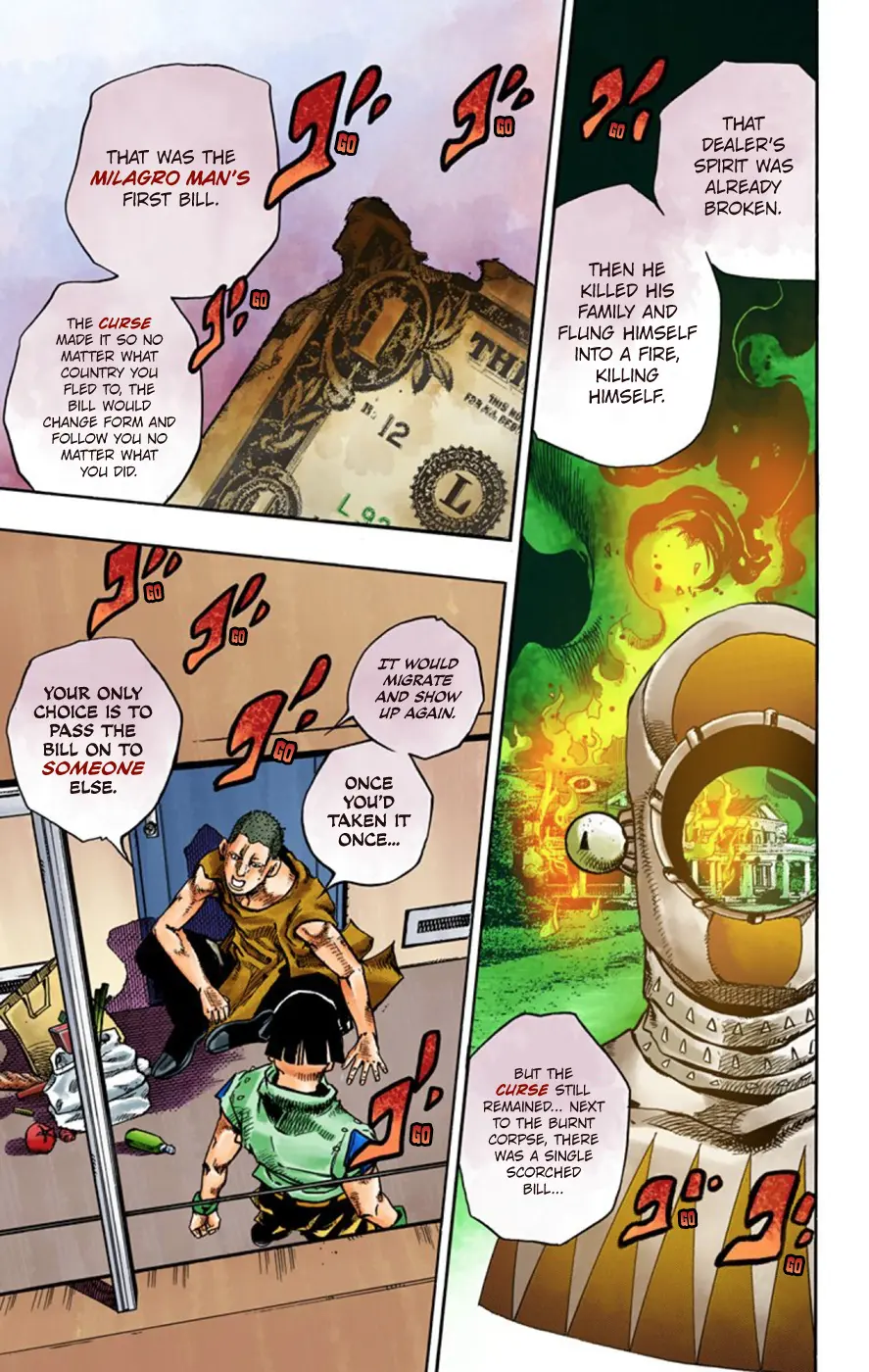 JoJo's Bizarre Adventure, Part 8: JoJolion Colored Manga β Chapter 57 β Page 38