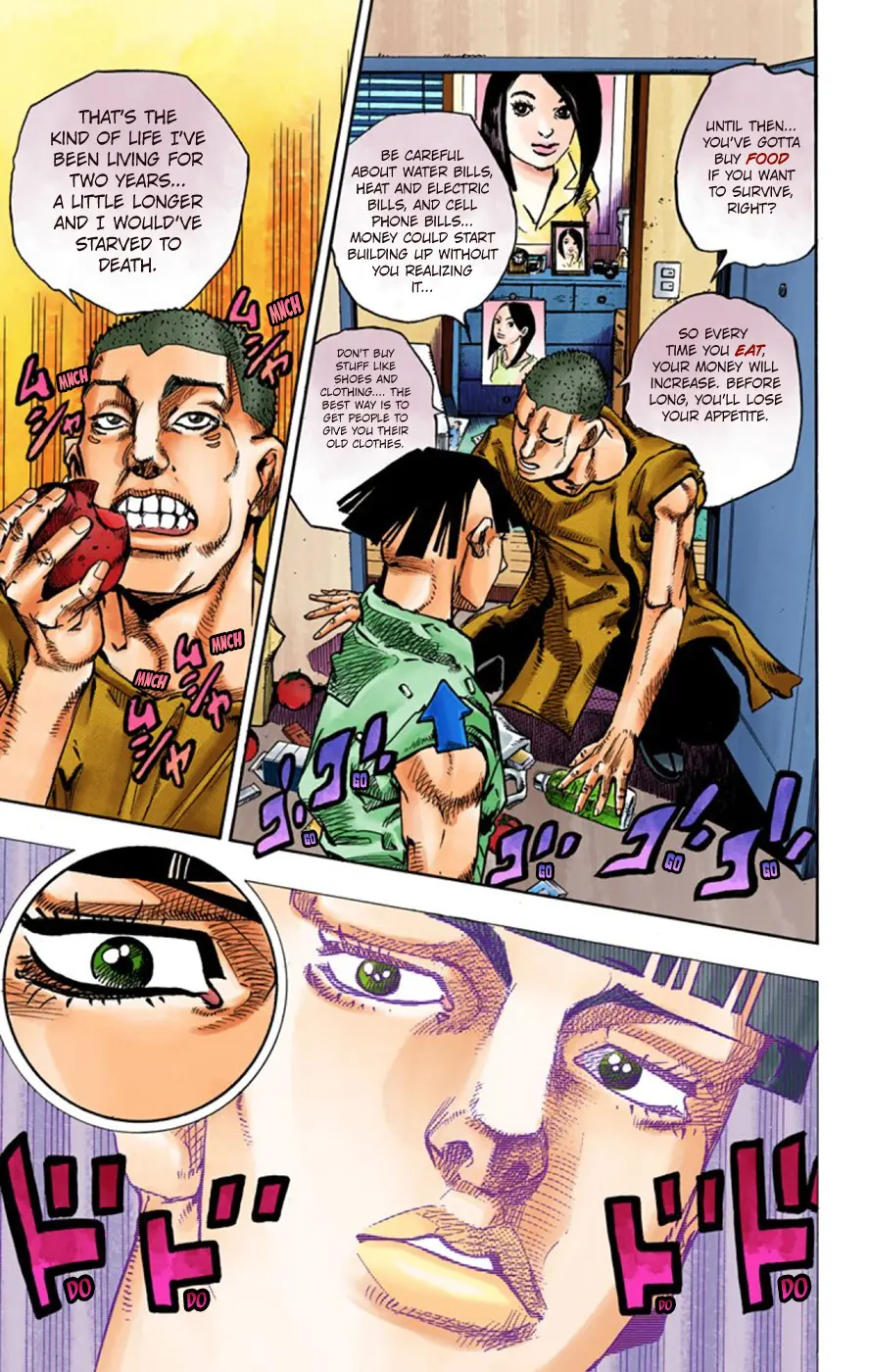 JoJo's Bizarre Adventure, Part 8: JoJolion Colored Manga β Chapter 57 β Page 40