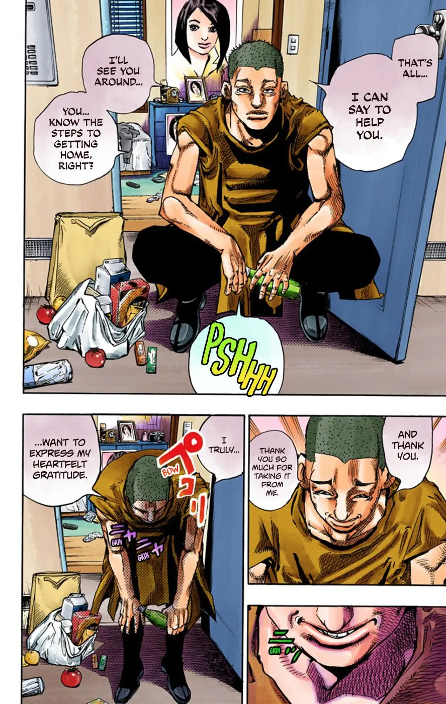 JoJo's Bizarre Adventure, Part 8: JoJolion Colored Manga β Chapter 57 β Page 41