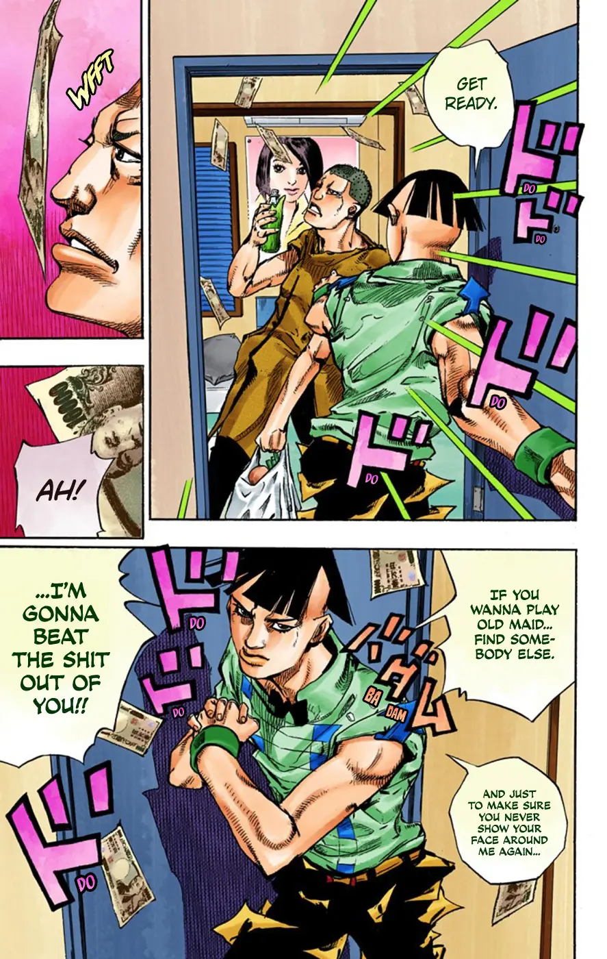 JoJo's Bizarre Adventure, Part 8: JoJolion Colored Manga β Chapter 57 β Page 44