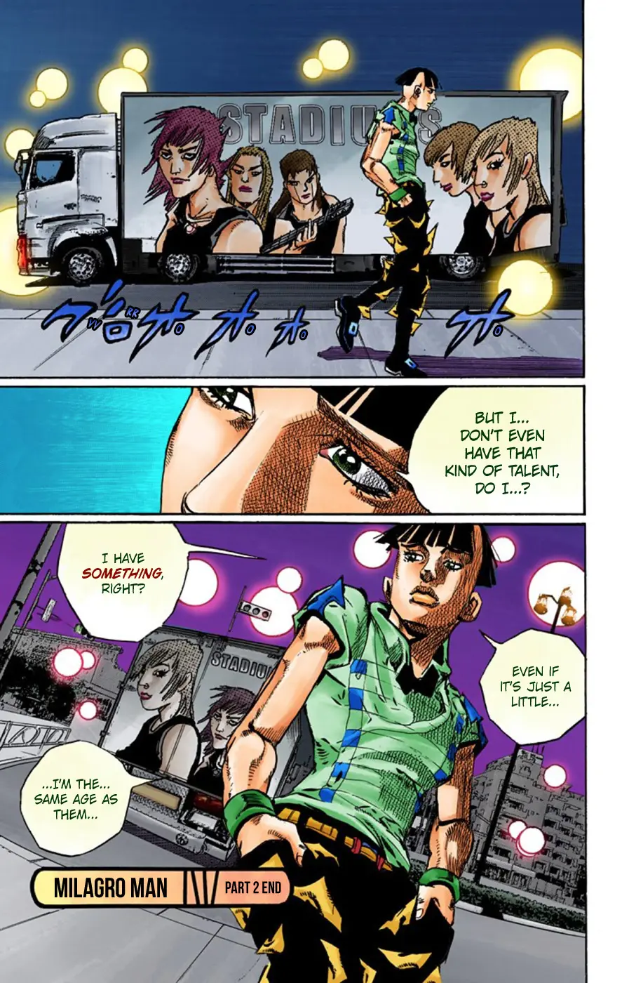 JoJo's Bizarre Adventure, Part 8: JoJolion Colored Manga β Chapter 57 β Page 46