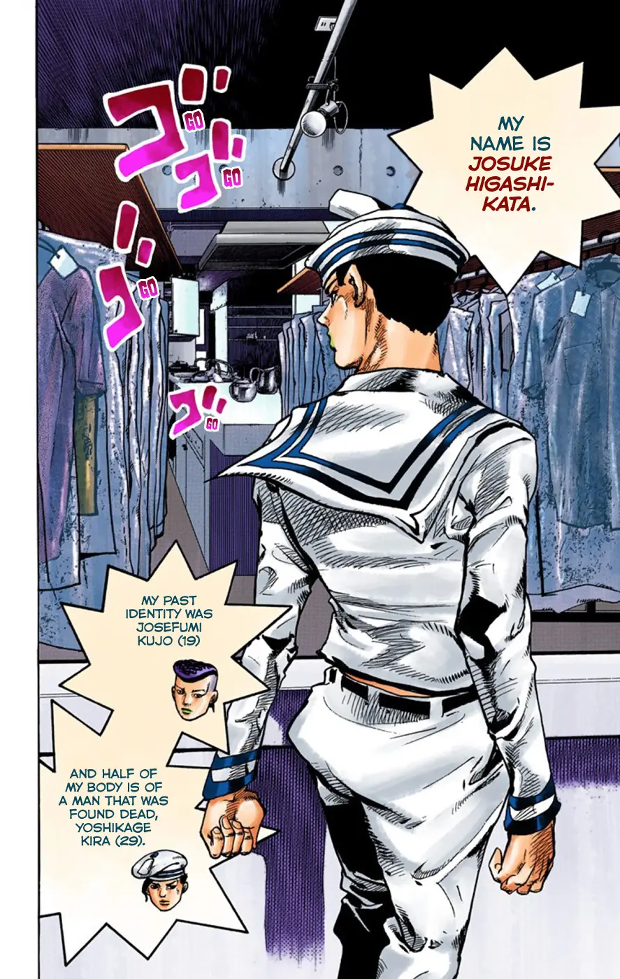 JoJo's Bizarre Adventure, Part 8: JoJolion Colored Manga β Chapter 58 β Page 2