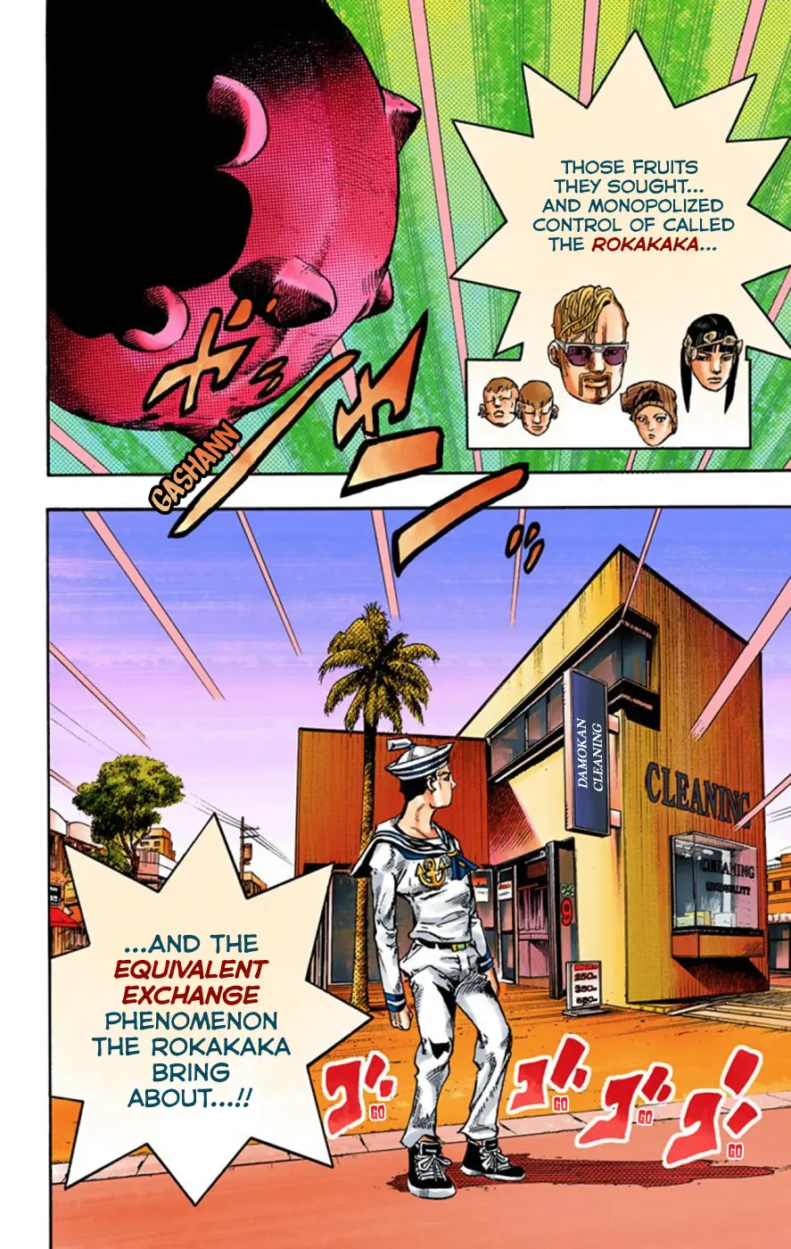 JoJo's Bizarre Adventure, Part 8: JoJolion Colored Manga β Chapter 58 β Page 4