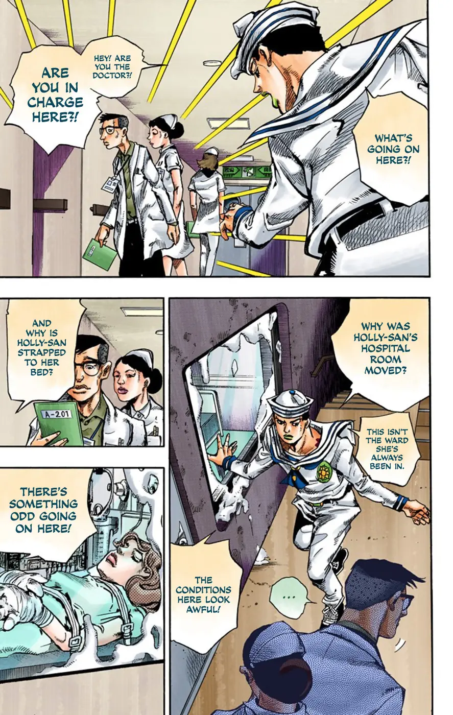 JoJo's Bizarre Adventure, Part 8: JoJolion Colored Manga β Chapter 58 β Page 7