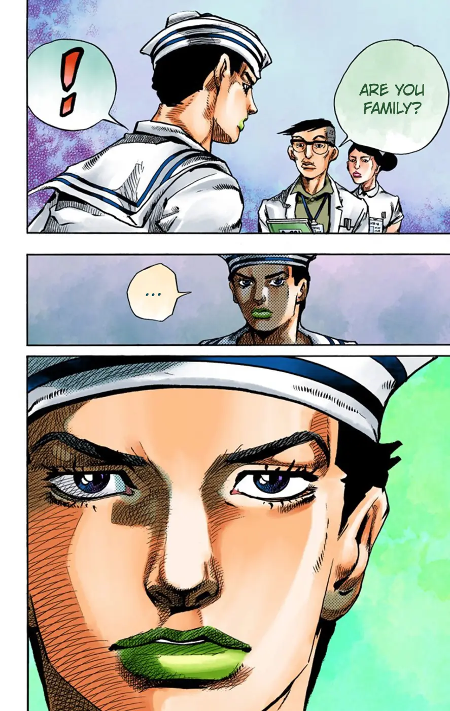 JoJo's Bizarre Adventure, Part 8: JoJolion Colored Manga β Chapter 58 β Page 8