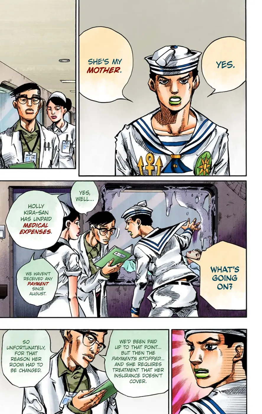 JoJo's Bizarre Adventure, Part 8: JoJolion Colored Manga β Chapter 58 β Page 9