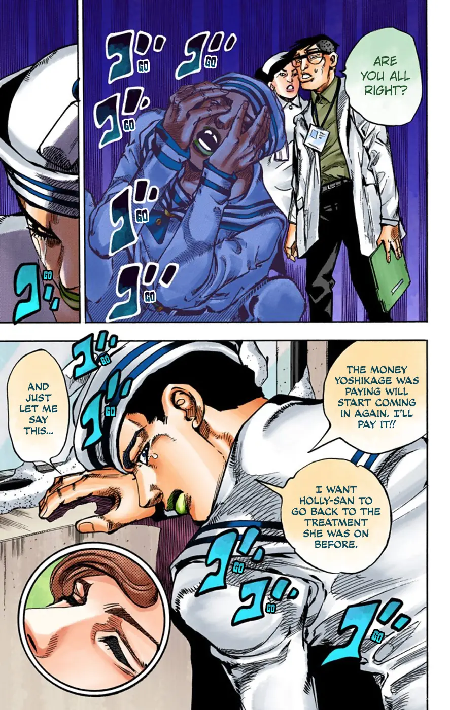 JoJo's Bizarre Adventure, Part 8: JoJolion Colored Manga β Chapter 58 β Page 15