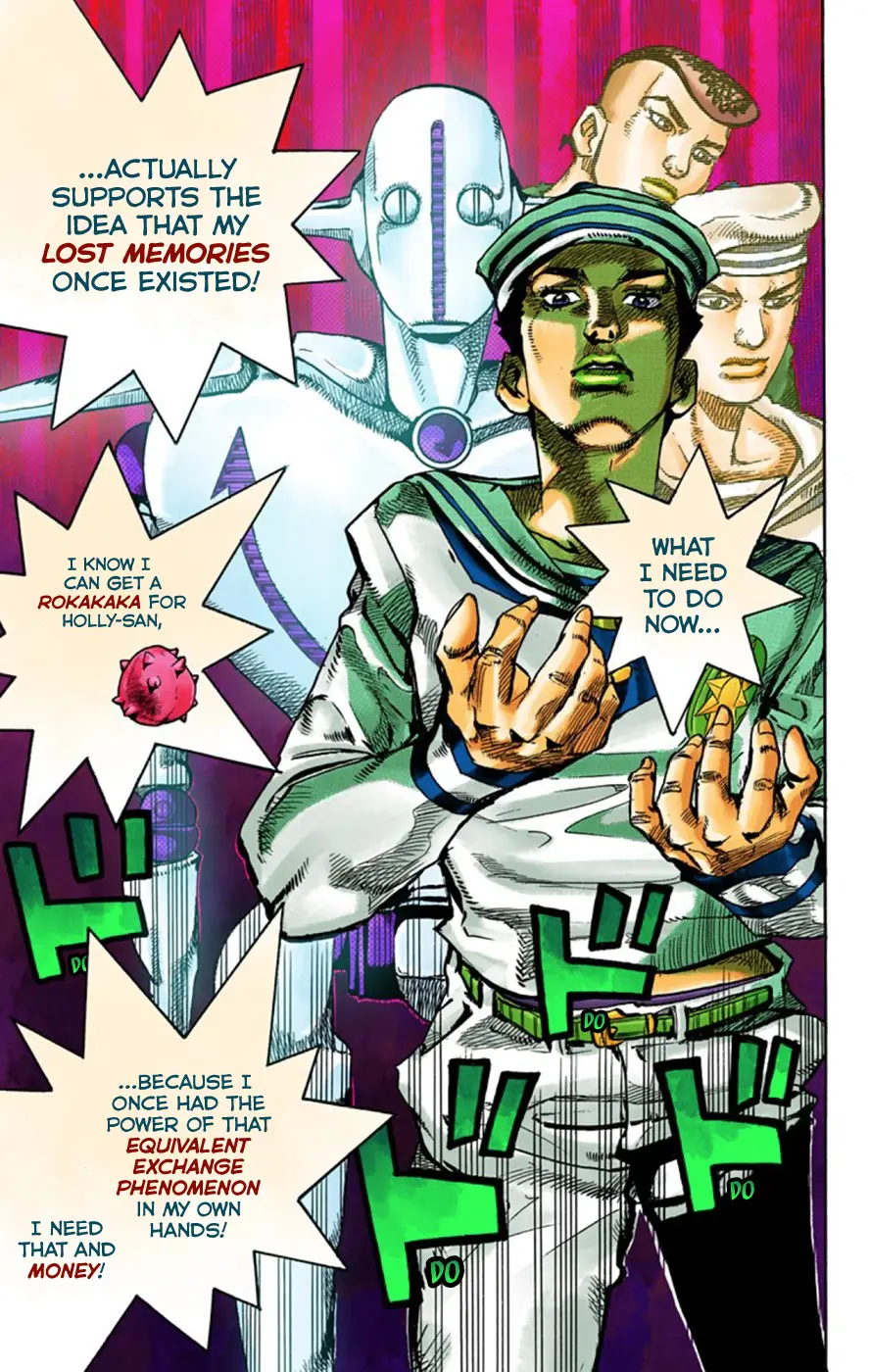 JoJo's Bizarre Adventure, Part 8: JoJolion Colored Manga β Chapter 58 β Page 17