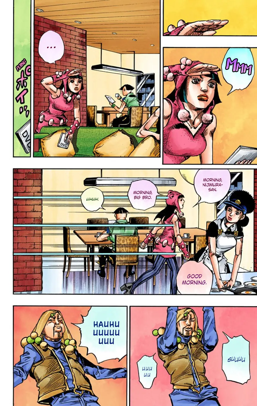 JoJo's Bizarre Adventure, Part 8: JoJolion Colored Manga β Chapter 58 β Page 18