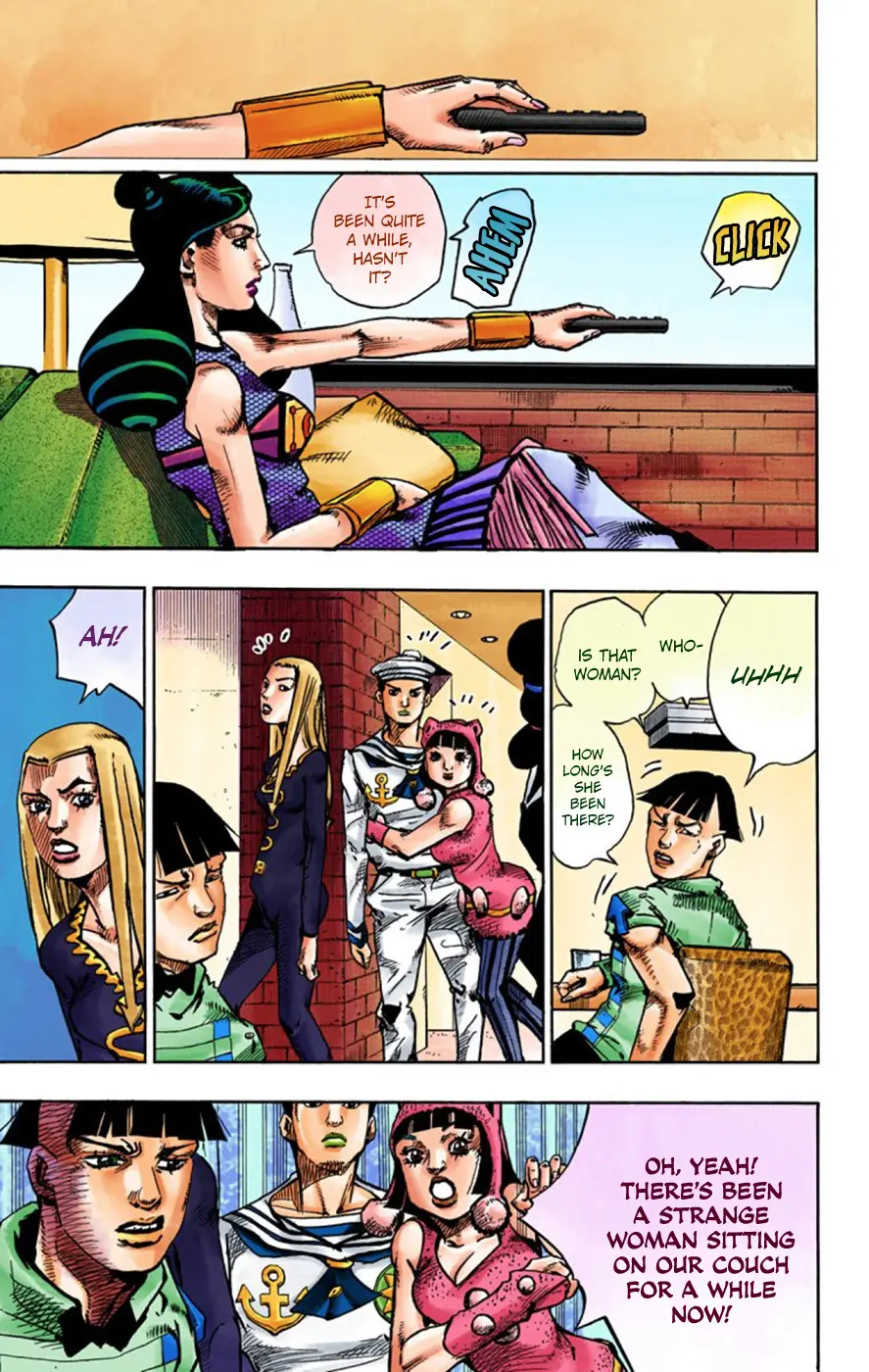 JoJo's Bizarre Adventure, Part 8: JoJolion Colored Manga β Chapter 58 β Page 23