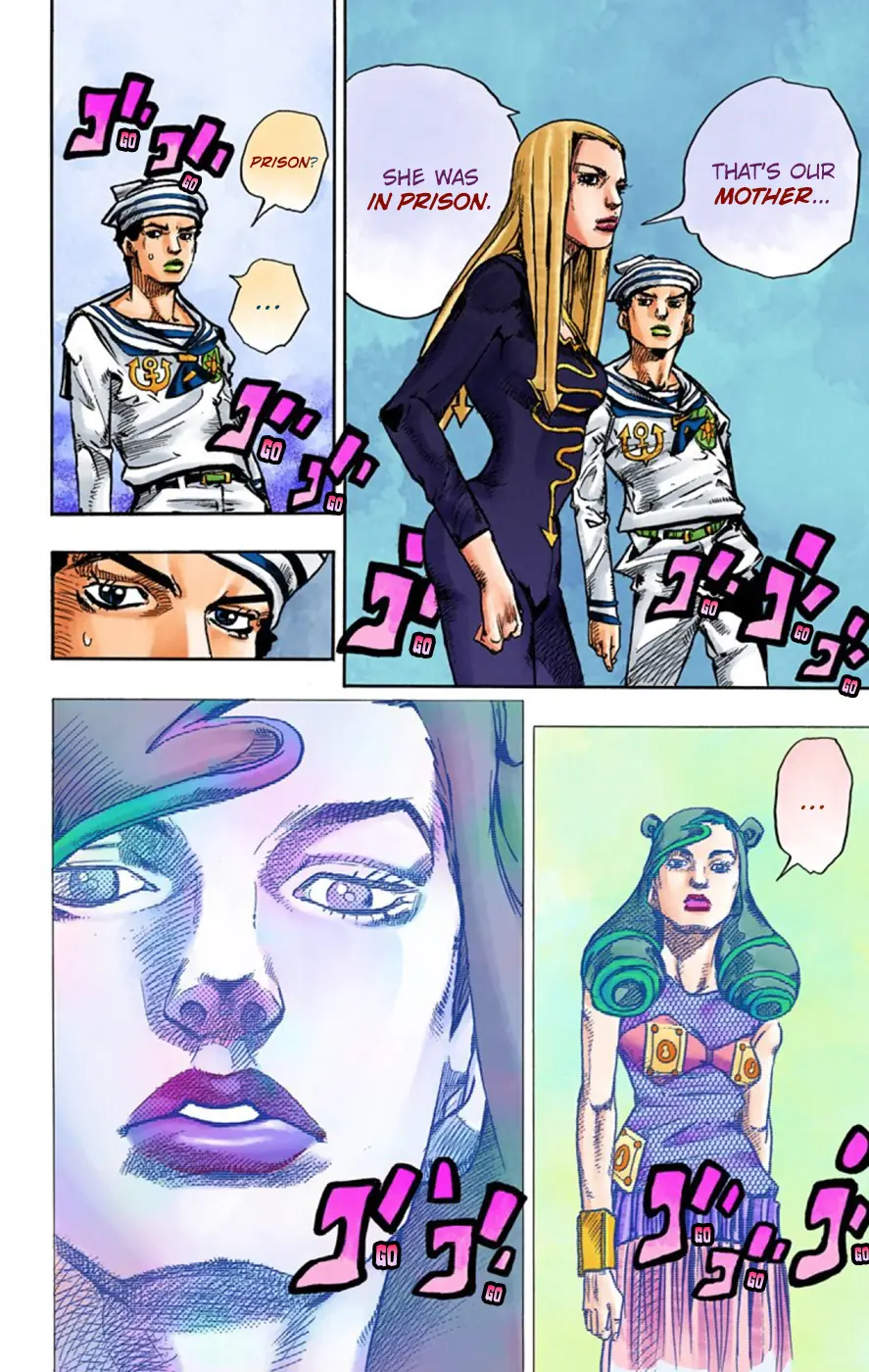 JoJo's Bizarre Adventure, Part 8: JoJolion Colored Manga β Chapter 58 β Page 28