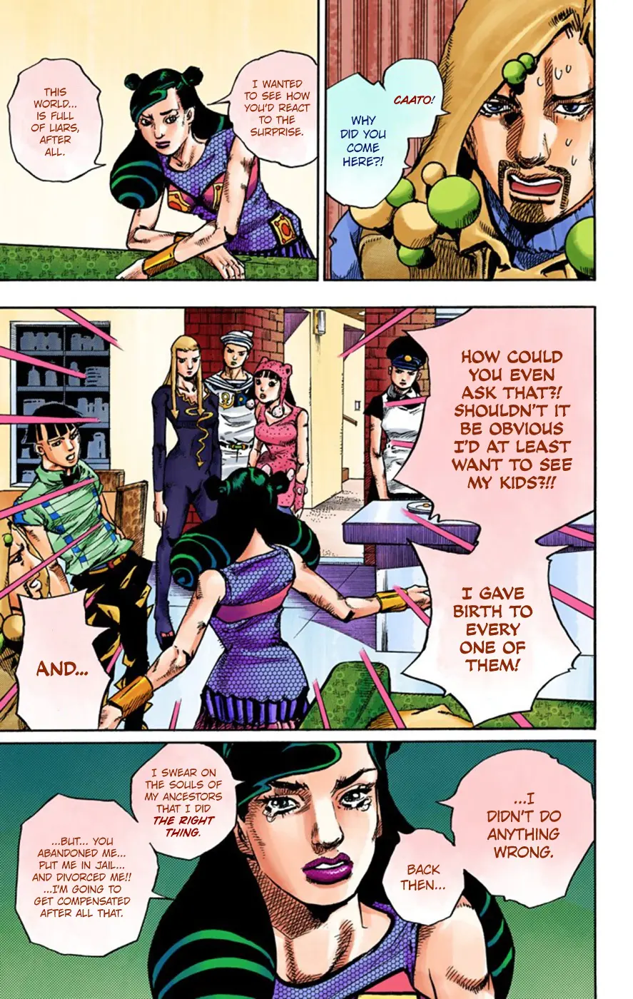 JoJo's Bizarre Adventure, Part 8: JoJolion Colored Manga β Chapter 58 β Page 29