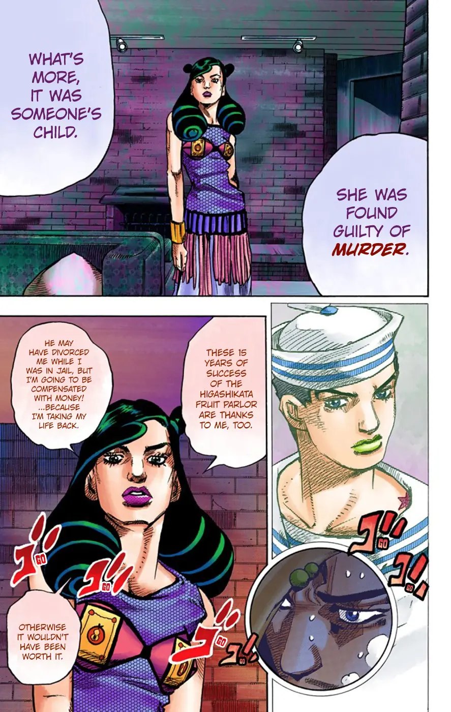 JoJo's Bizarre Adventure, Part 8: JoJolion Colored Manga β Chapter 58 β Page 31