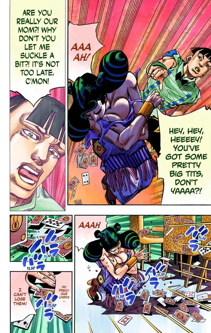 JoJo's Bizarre Adventure, Part 8: JoJolion Colored Manga β Chapter 58 β Page 36