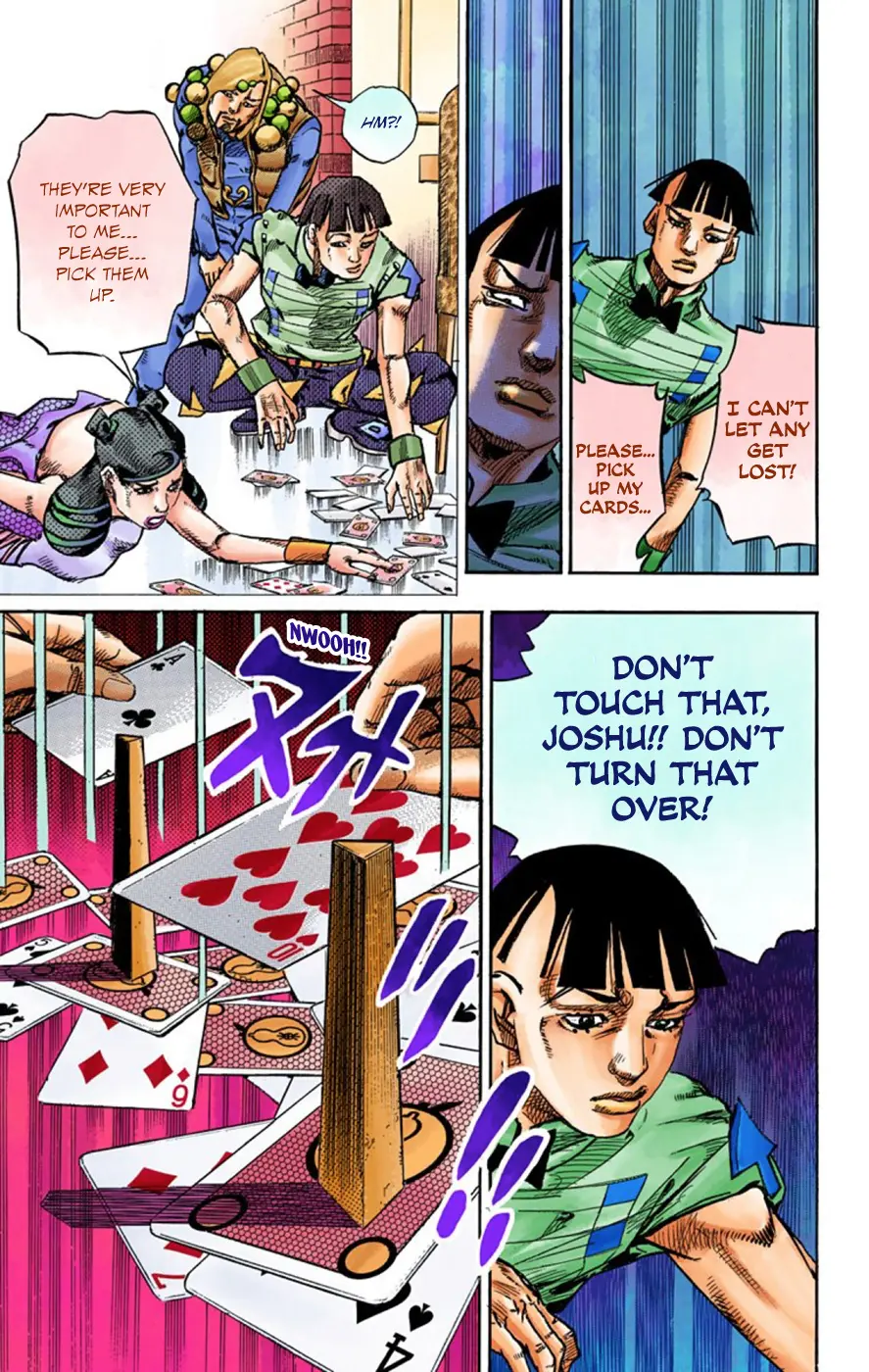 JoJo's Bizarre Adventure, Part 8: JoJolion Colored Manga β Chapter 58 β Page 37