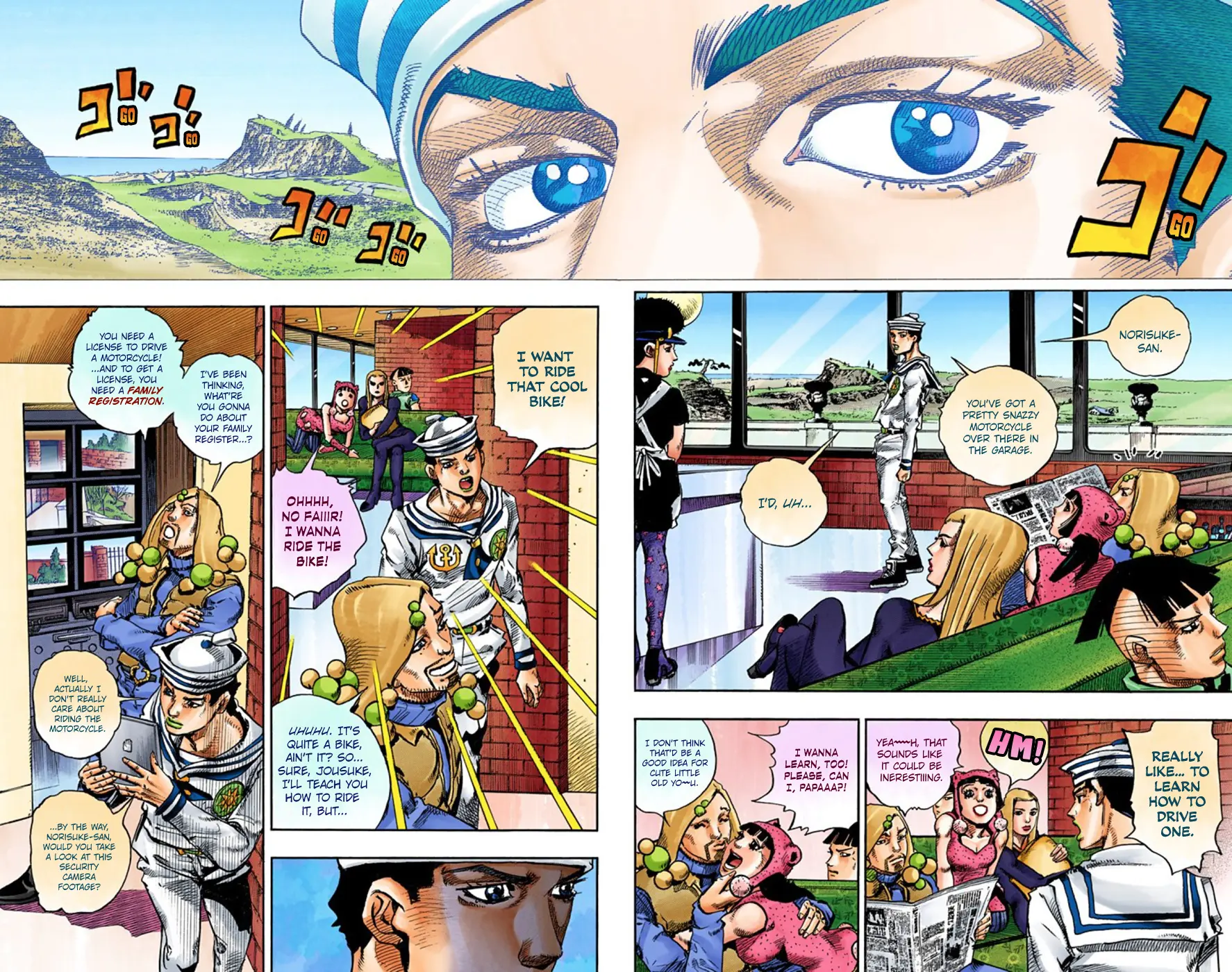 JoJo's Bizarre Adventure, Part 8: JoJolion Colored Manga β Chapter 59 β Page 9