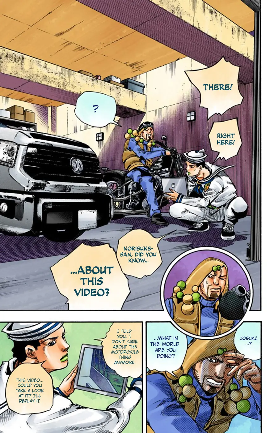 JoJo's Bizarre Adventure, Part 8: JoJolion Colored Manga β Chapter 59 β Page 11