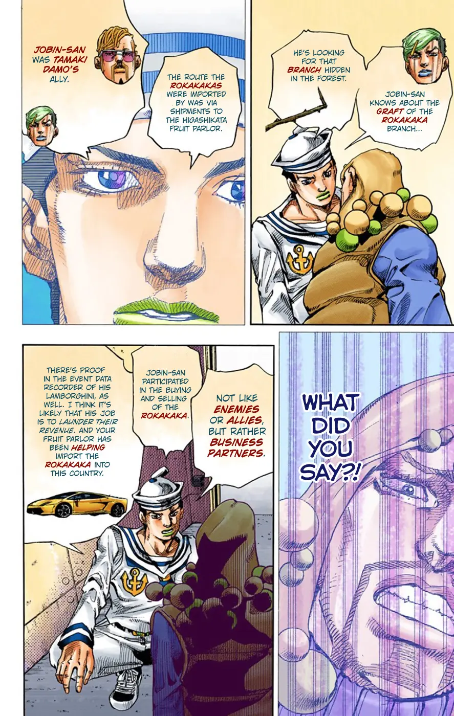 JoJo's Bizarre Adventure, Part 8: JoJolion Colored Manga β Chapter 59 β Page 18