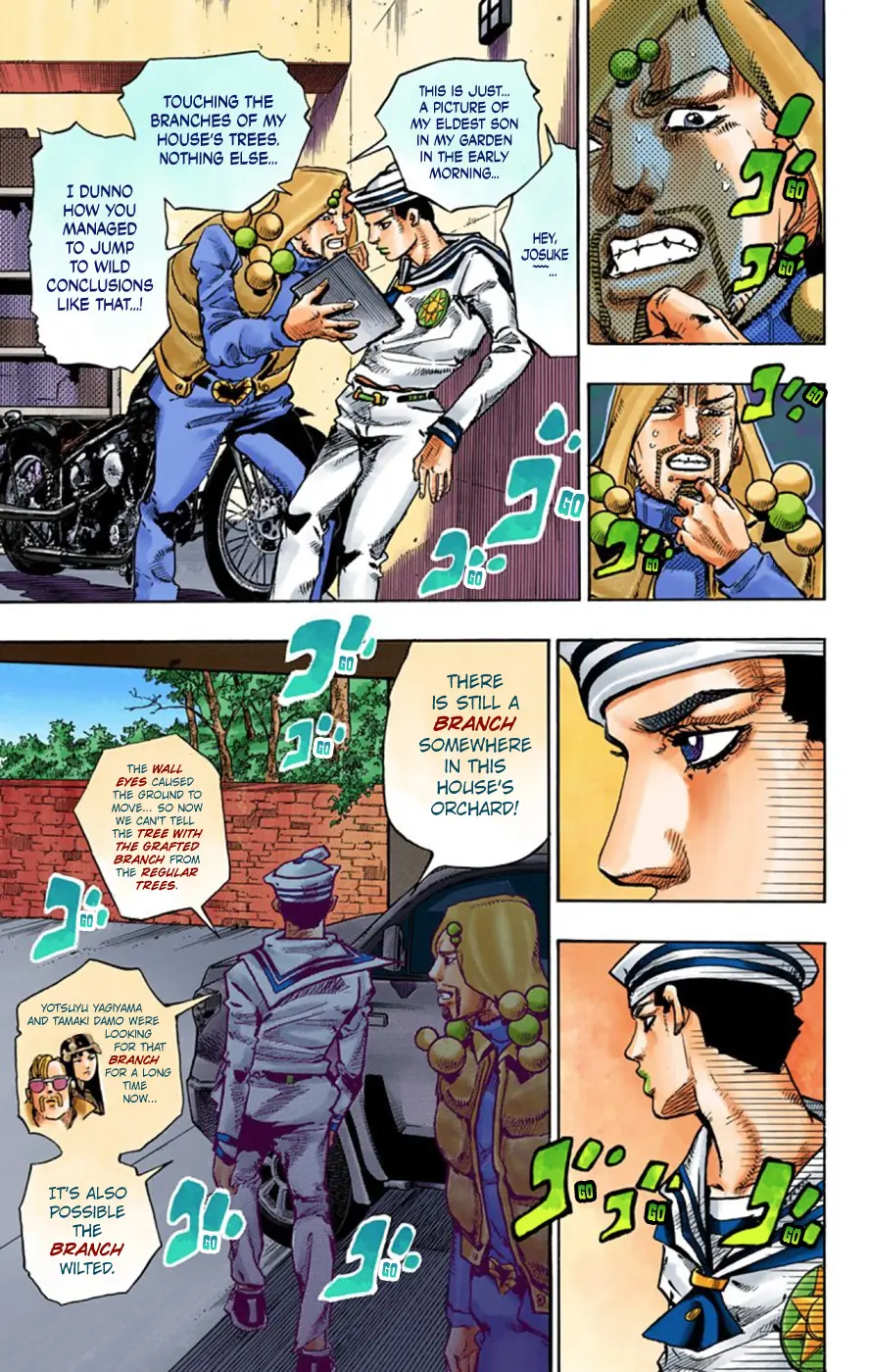 JoJo's Bizarre Adventure, Part 8: JoJolion Colored Manga β Chapter 59 β Page 19