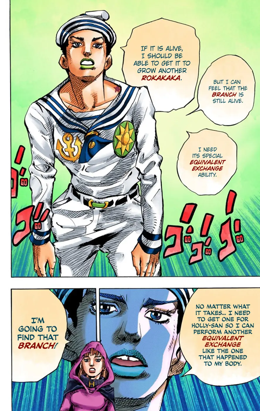 JoJo's Bizarre Adventure, Part 8: JoJolion Colored Manga β Chapter 59 β Page 20