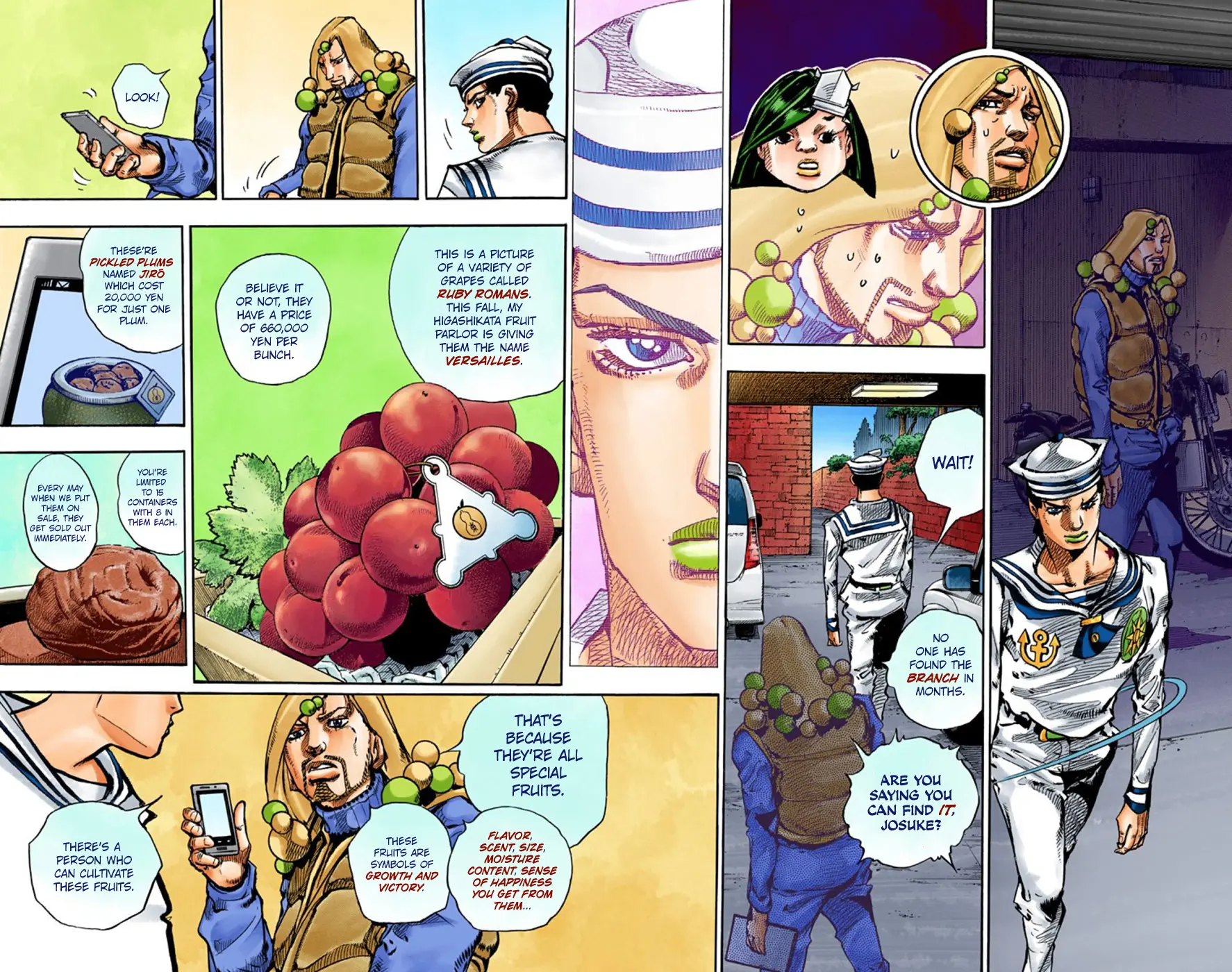 JoJo's Bizarre Adventure, Part 8: JoJolion Colored Manga β Chapter 59 β Page 22