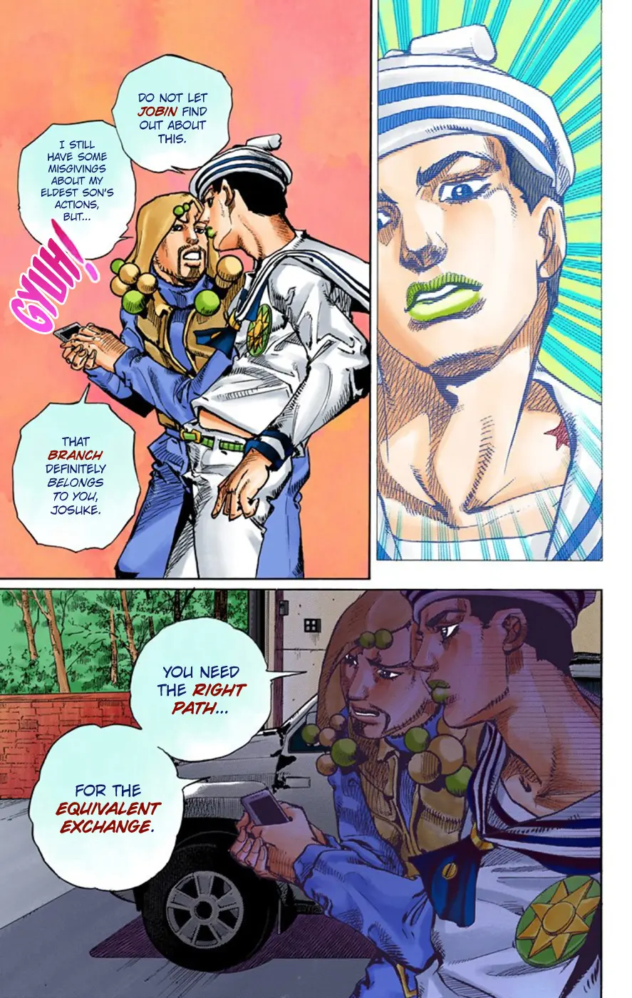 JoJo's Bizarre Adventure, Part 8: JoJolion Colored Manga β Chapter 59 β Page 24
