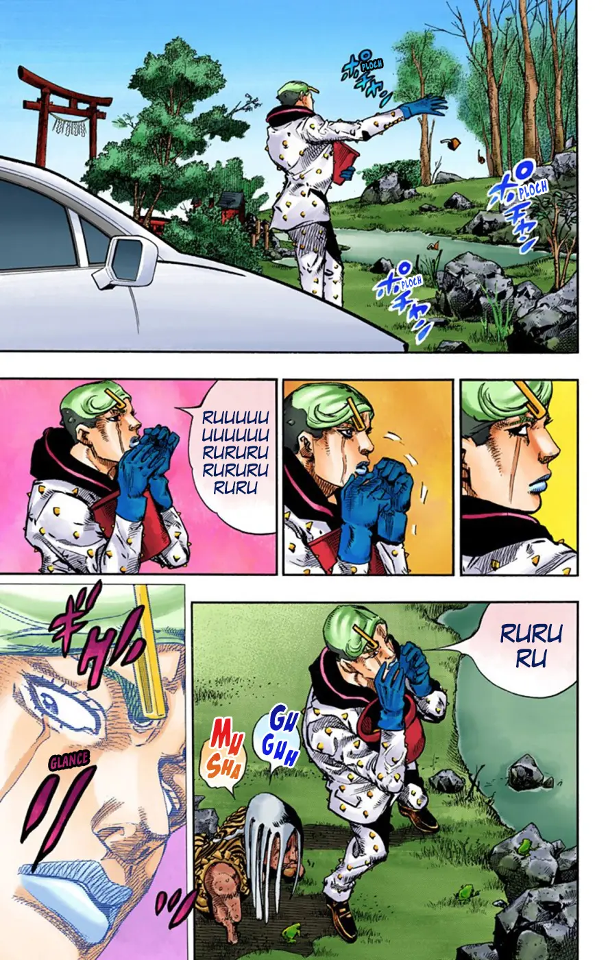 JoJo's Bizarre Adventure, Part 8: JoJolion Colored Manga β Chapter 59 β Page 34