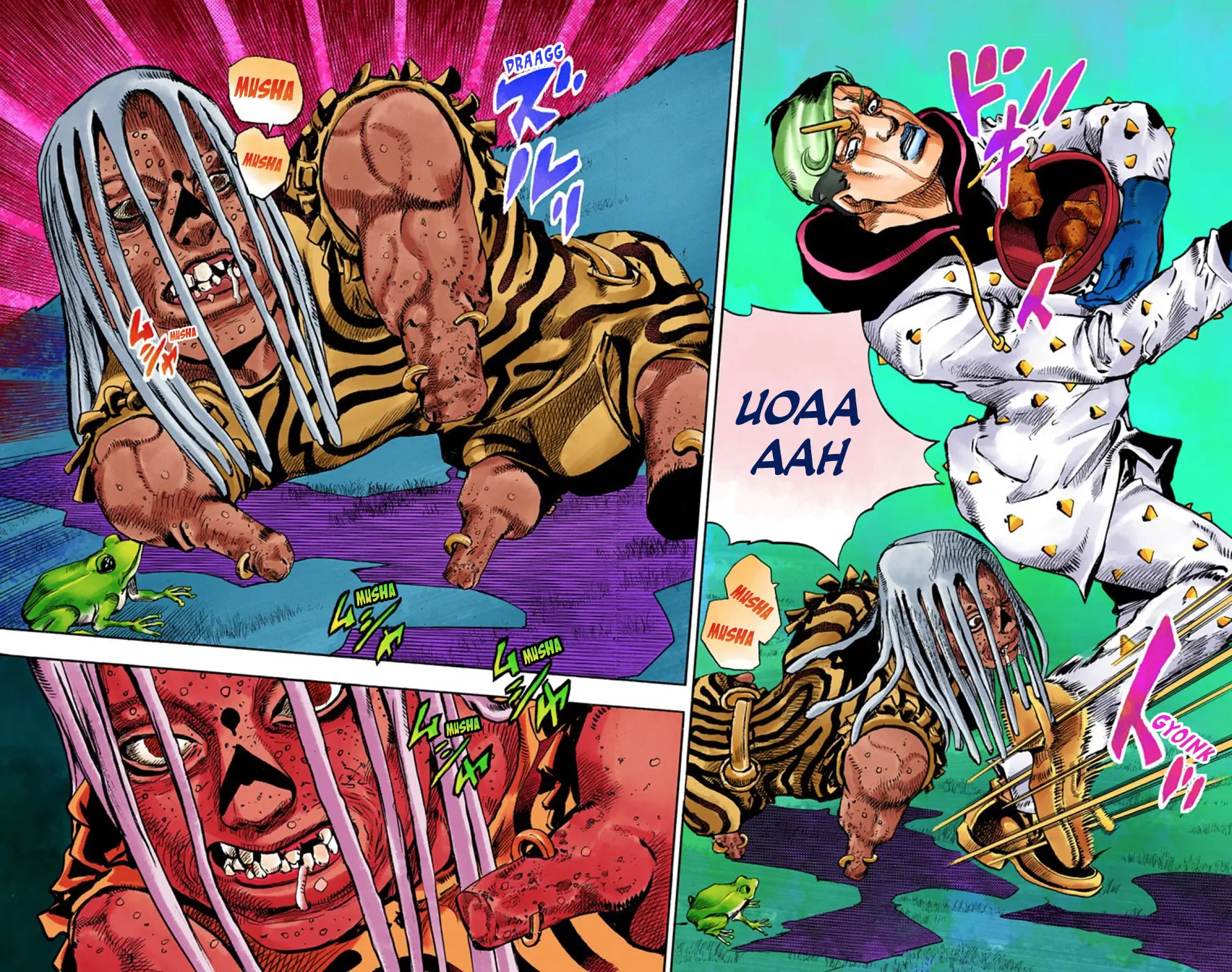 JoJo's Bizarre Adventure, Part 8: JoJolion Colored Manga β Chapter 59 β Page 35