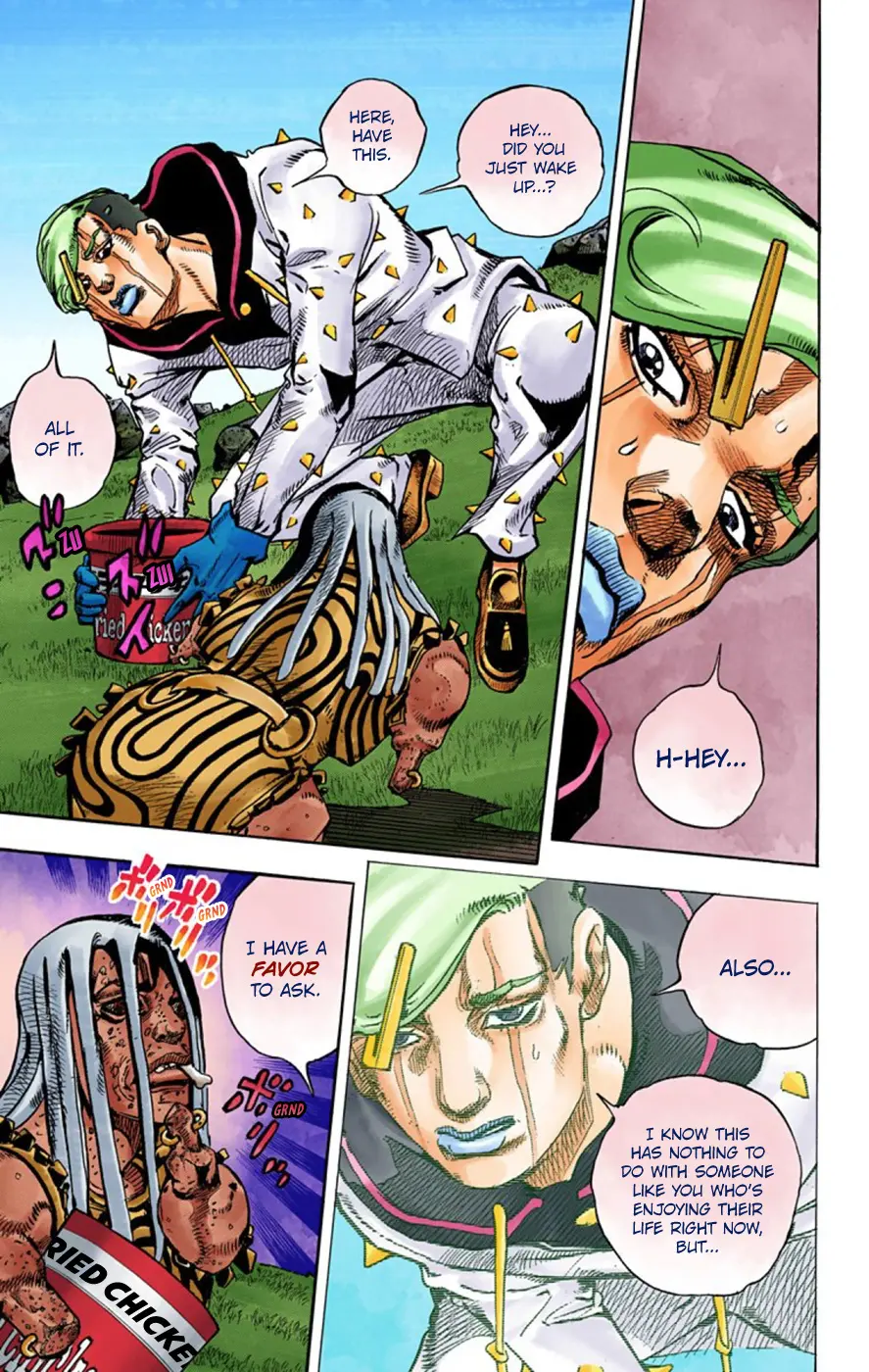 JoJo's Bizarre Adventure, Part 8: JoJolion Colored Manga β Chapter 59 β Page 37