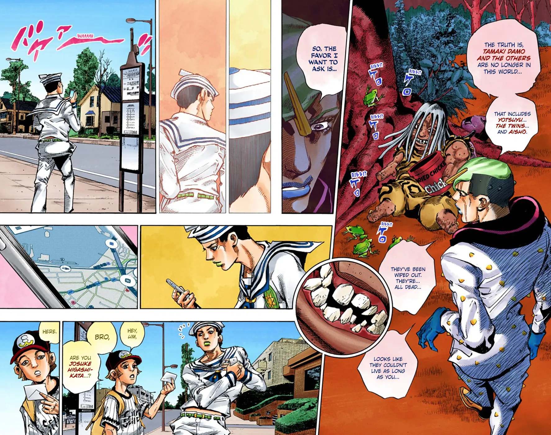 JoJo's Bizarre Adventure, Part 8: JoJolion Colored Manga β Chapter 59 β Page 38
