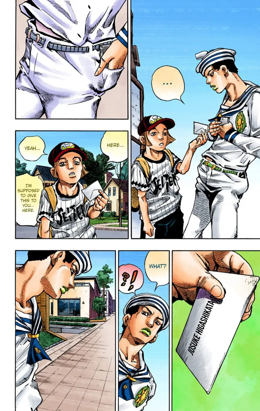 JoJo's Bizarre Adventure, Part 8: JoJolion Colored Manga β Chapter 59 β Page 39
