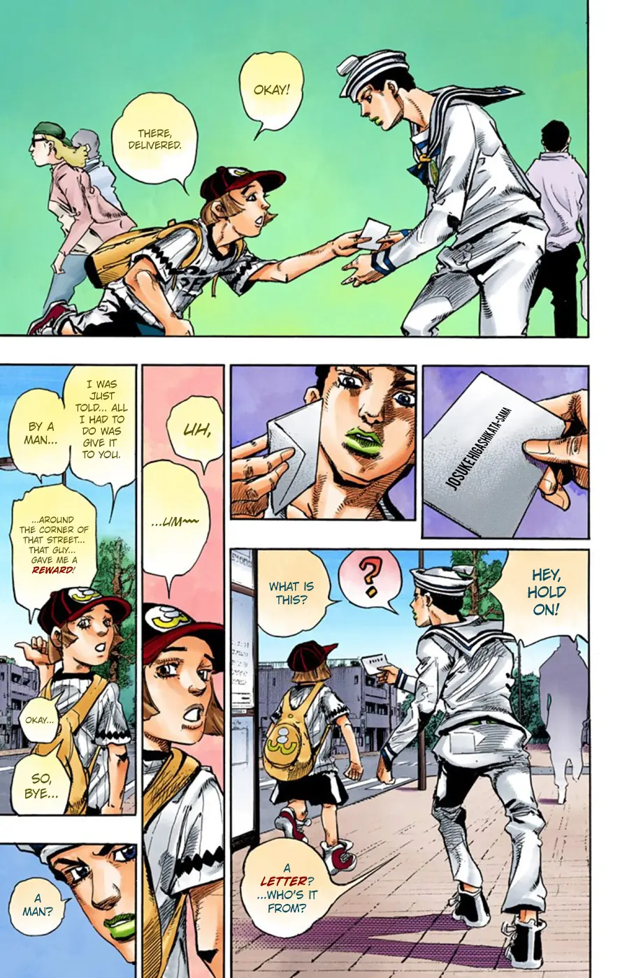 JoJo's Bizarre Adventure, Part 8: JoJolion Colored Manga β Chapter 59 β Page 40