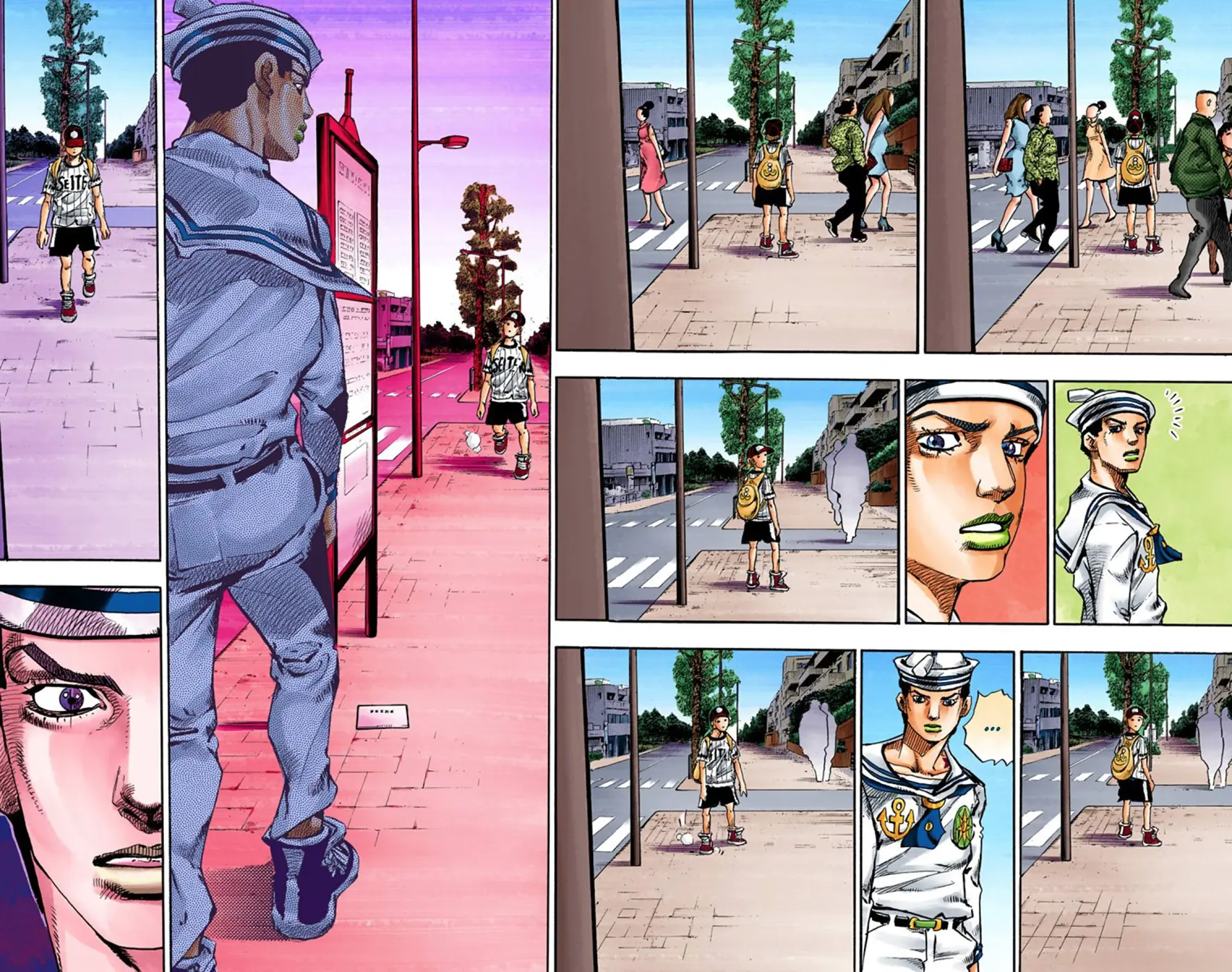 JoJo's Bizarre Adventure, Part 8: JoJolion Colored Manga β Chapter 59 β Page 44