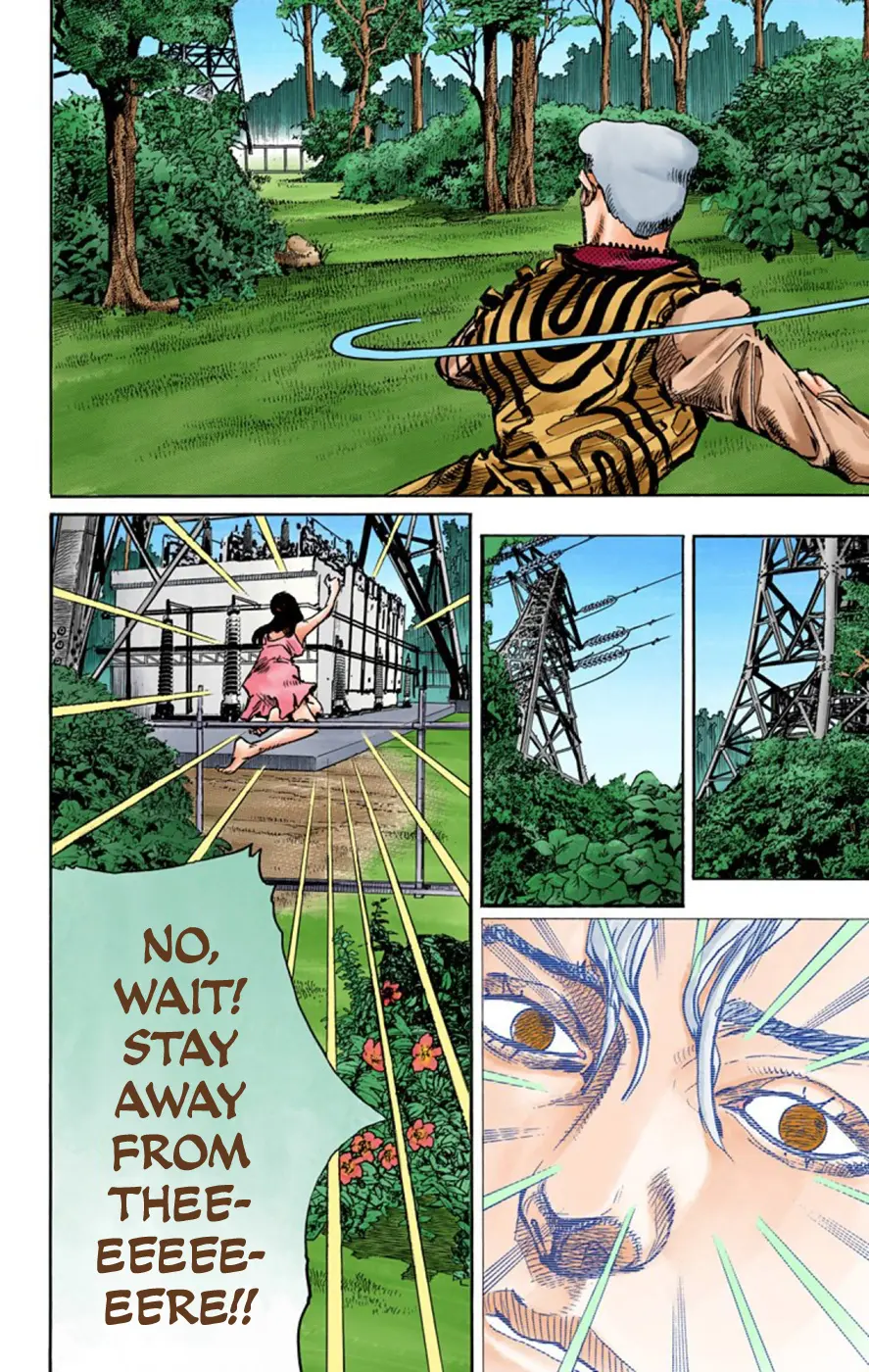 JoJo's Bizarre Adventure, Part 8: JoJolion Colored Manga β Chapter 60 β Page 4