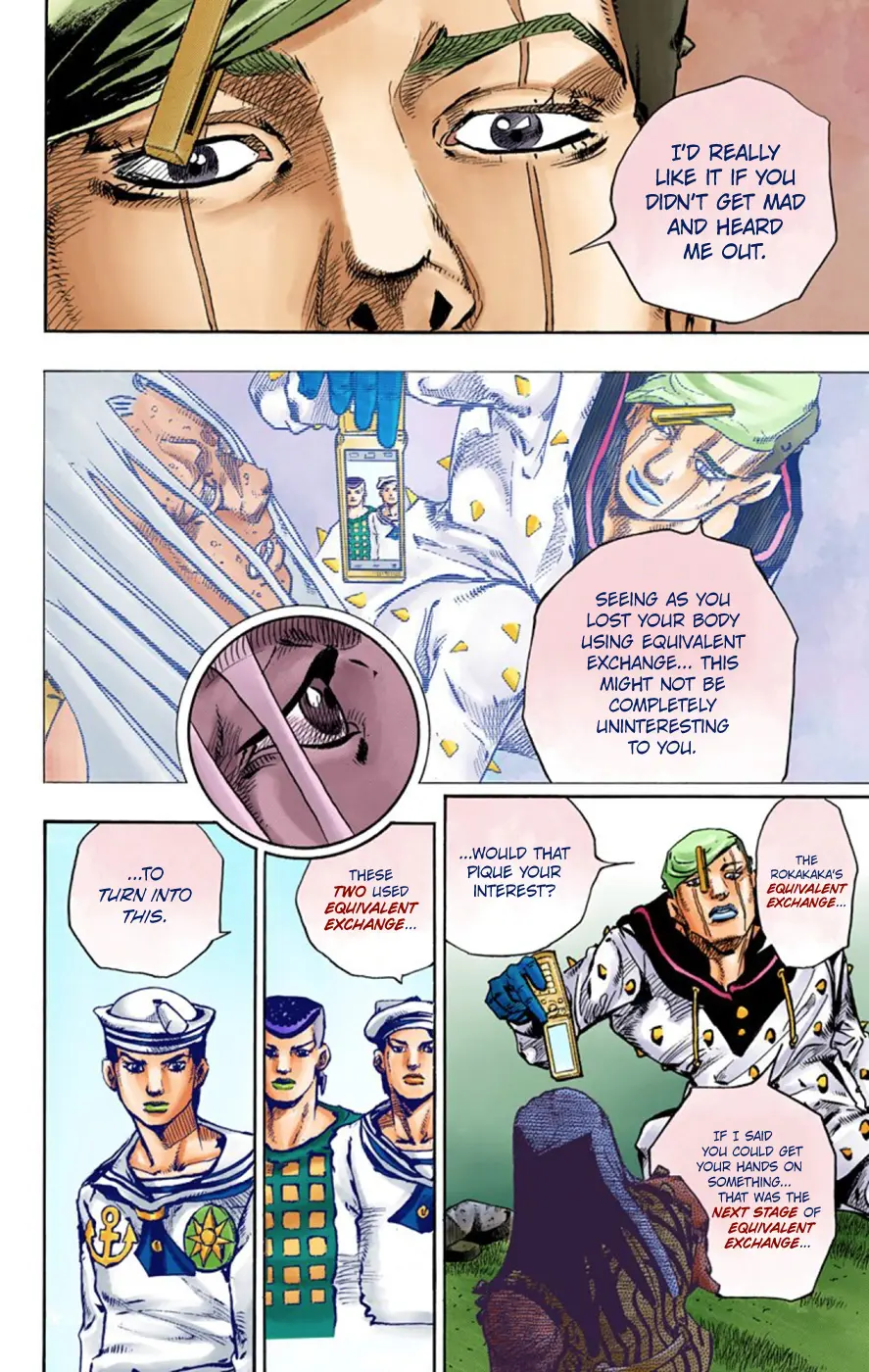 JoJo's Bizarre Adventure, Part 8: JoJolion Colored Manga β Chapter 60 β Page 10
