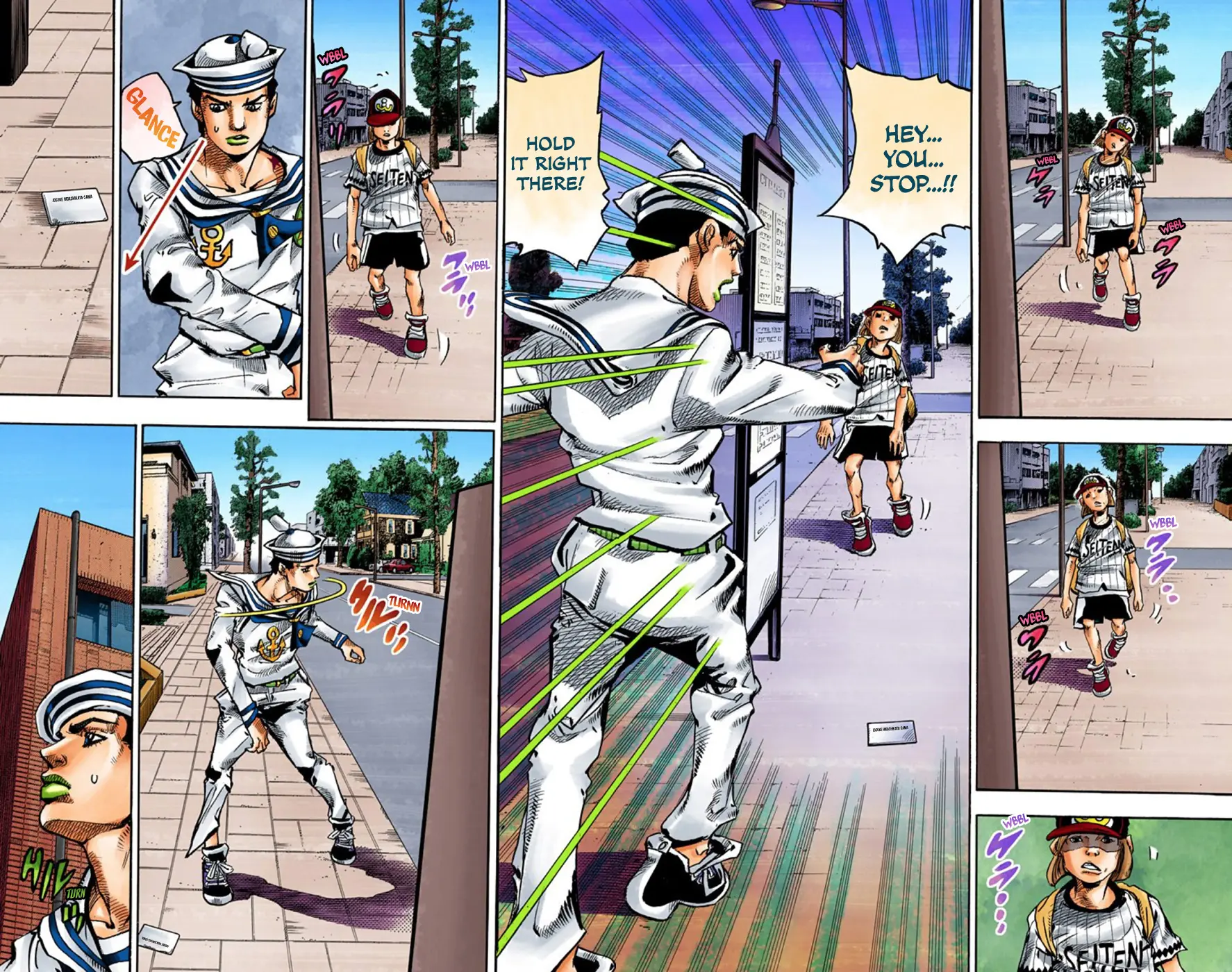 JoJo's Bizarre Adventure, Part 8: JoJolion Colored Manga β Chapter 60 β Page 12