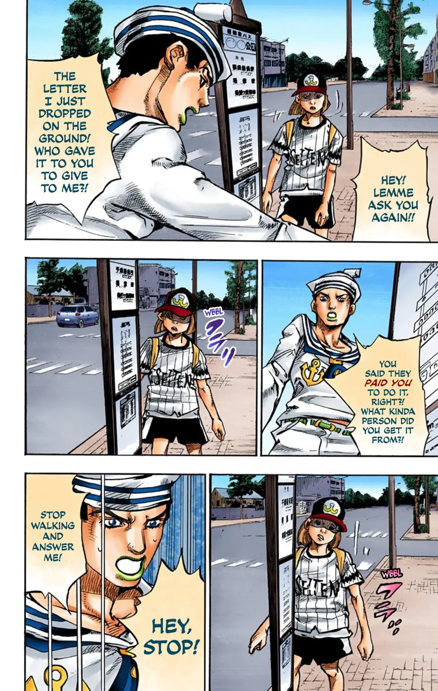 JoJo's Bizarre Adventure, Part 8: JoJolion Colored Manga β Chapter 60 β Page 13
