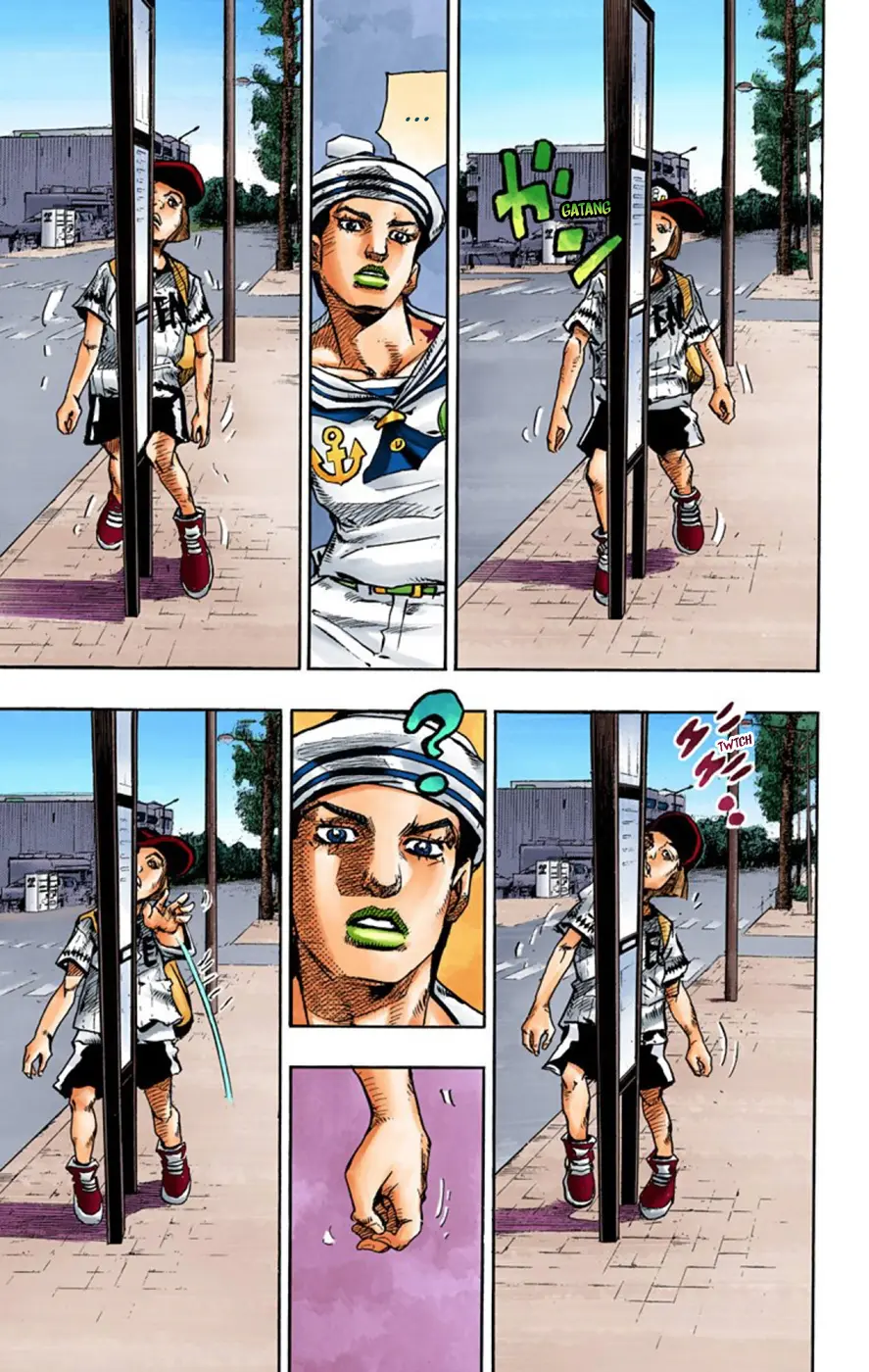 JoJo's Bizarre Adventure, Part 8: JoJolion Colored Manga β Chapter 60 β Page 14