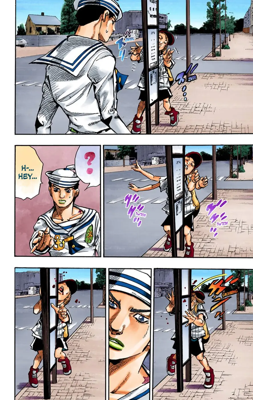 JoJo's Bizarre Adventure, Part 8: JoJolion Colored Manga β Chapter 60 β Page 15