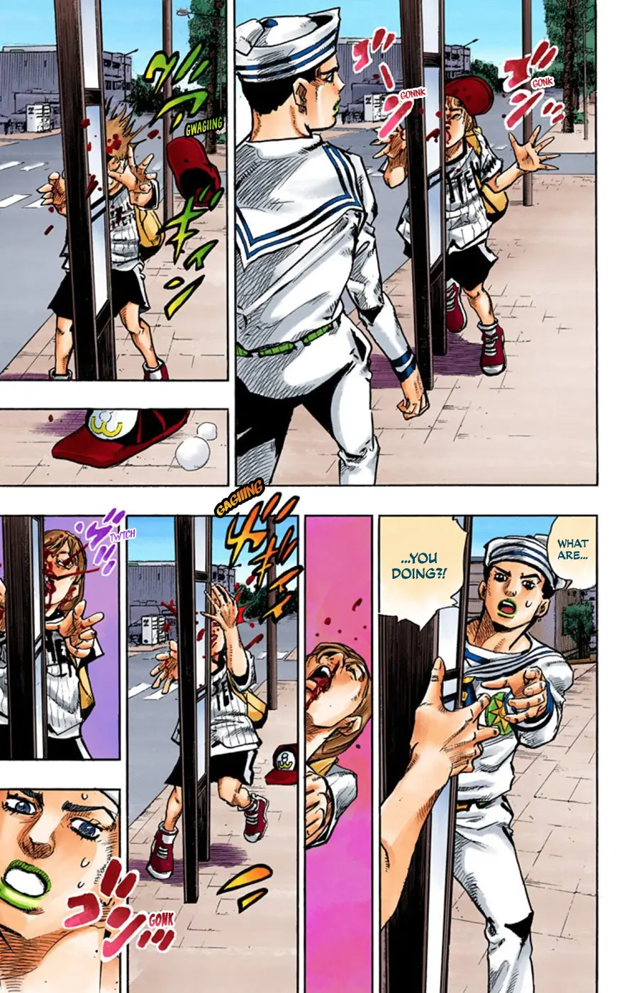 JoJo's Bizarre Adventure, Part 8: JoJolion Colored Manga β Chapter 60 β Page 16