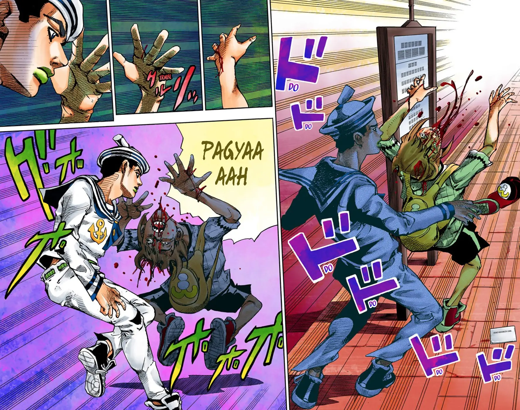 JoJo's Bizarre Adventure, Part 8: JoJolion Colored Manga β Chapter 60 β Page 19