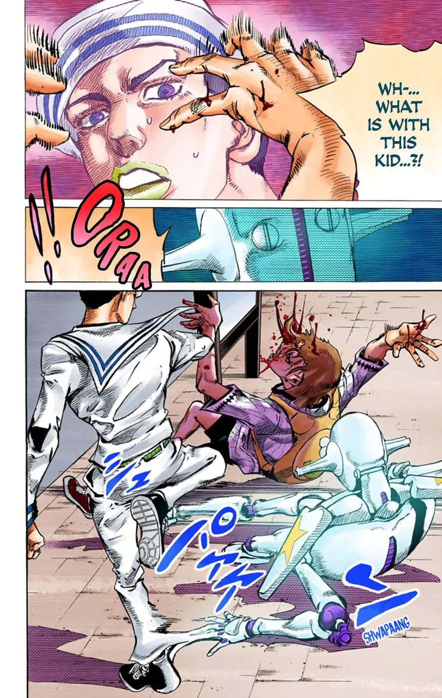 JoJo's Bizarre Adventure, Part 8: JoJolion Colored Manga β Chapter 60 β Page 20