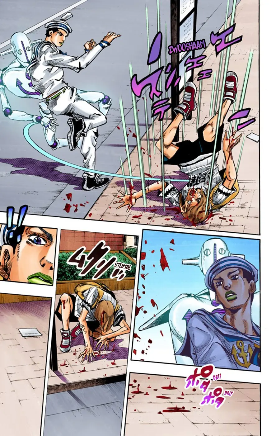 JoJo's Bizarre Adventure, Part 8: JoJolion Colored Manga β Chapter 60 β Page 21