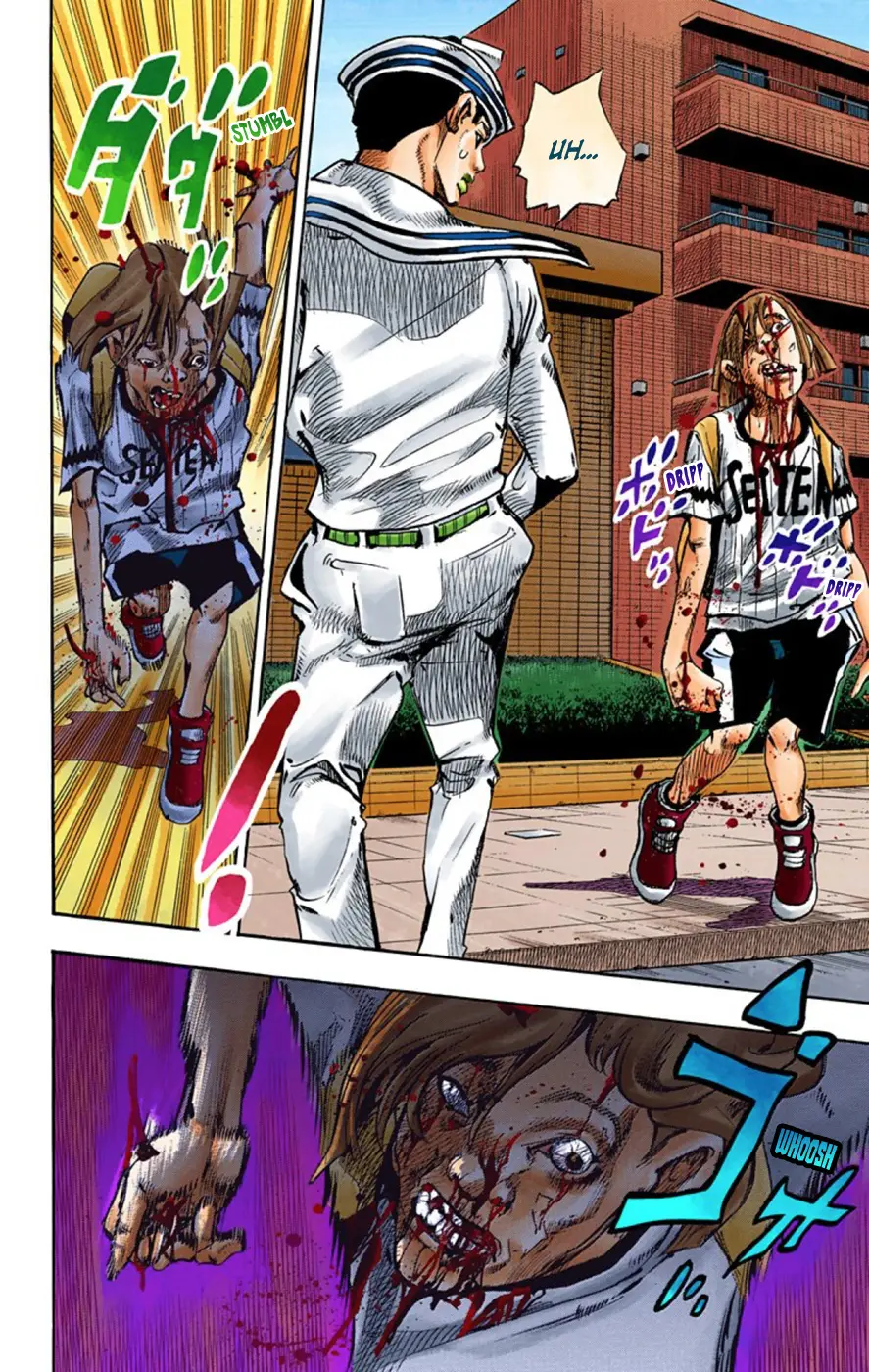 JoJo's Bizarre Adventure, Part 8: JoJolion Colored Manga β Chapter 60 β Page 22