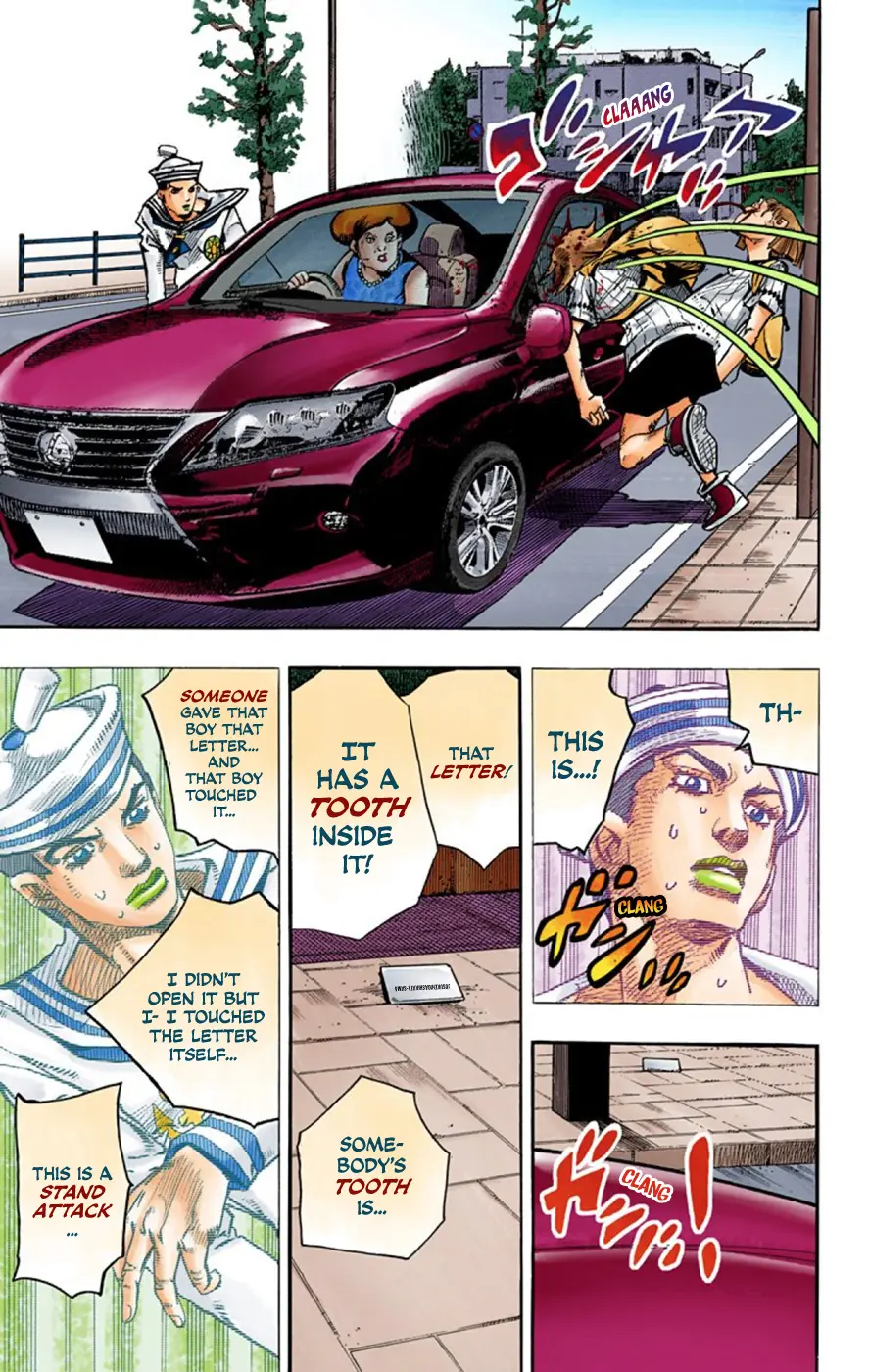 JoJo's Bizarre Adventure, Part 8: JoJolion Colored Manga β Chapter 60 β Page 25