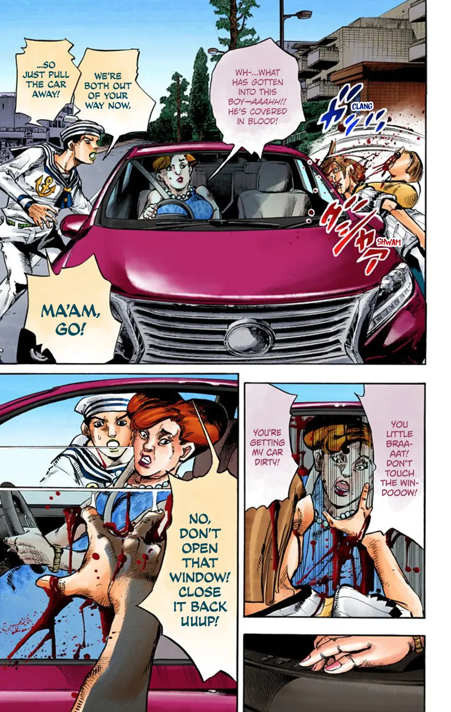 JoJo's Bizarre Adventure, Part 8: JoJolion Colored Manga β Chapter 60 β Page 27