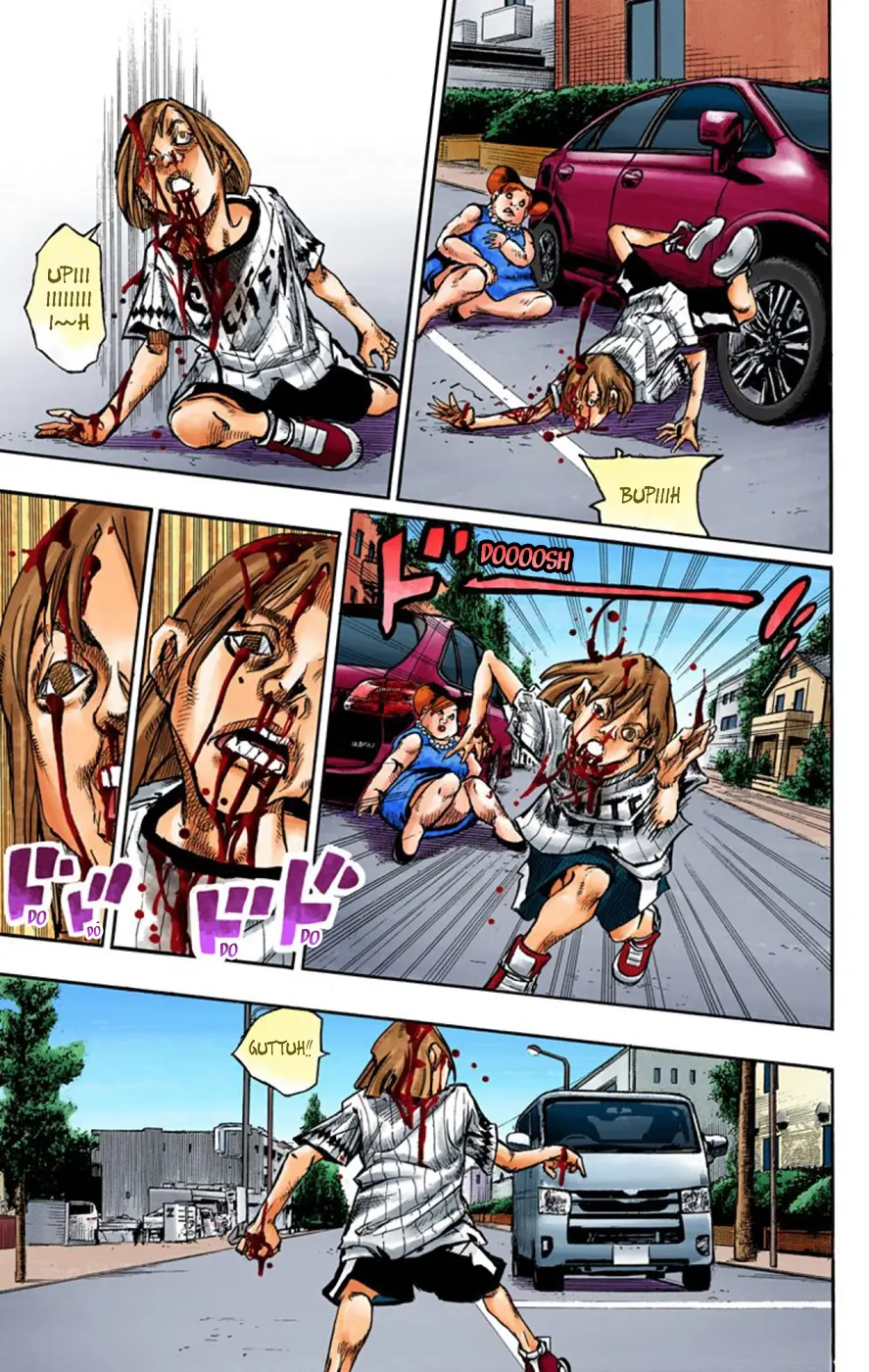 JoJo's Bizarre Adventure, Part 8: JoJolion Colored Manga β Chapter 60 β Page 33