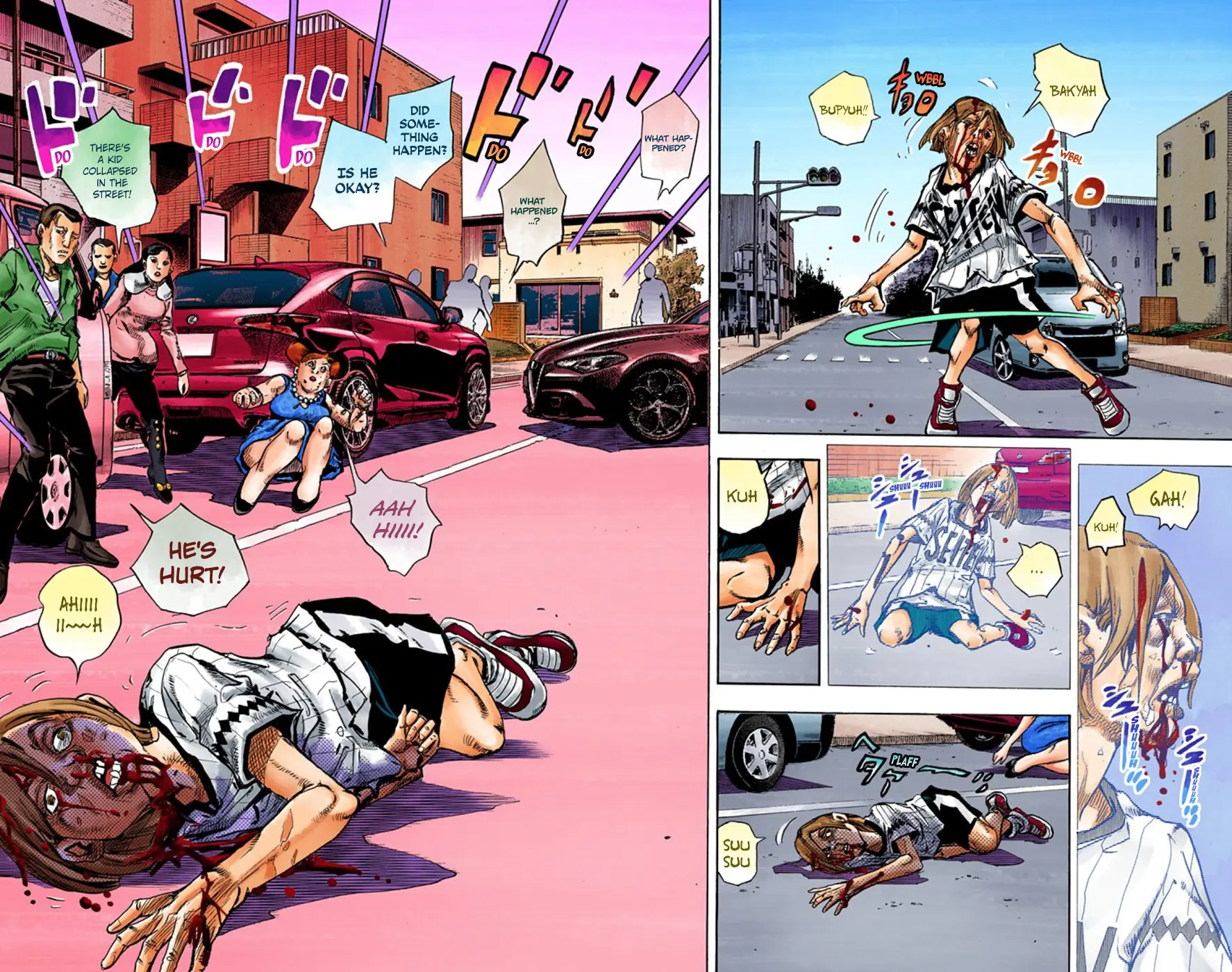 JoJo's Bizarre Adventure, Part 8: JoJolion Colored Manga β Chapter 60 β Page 34
