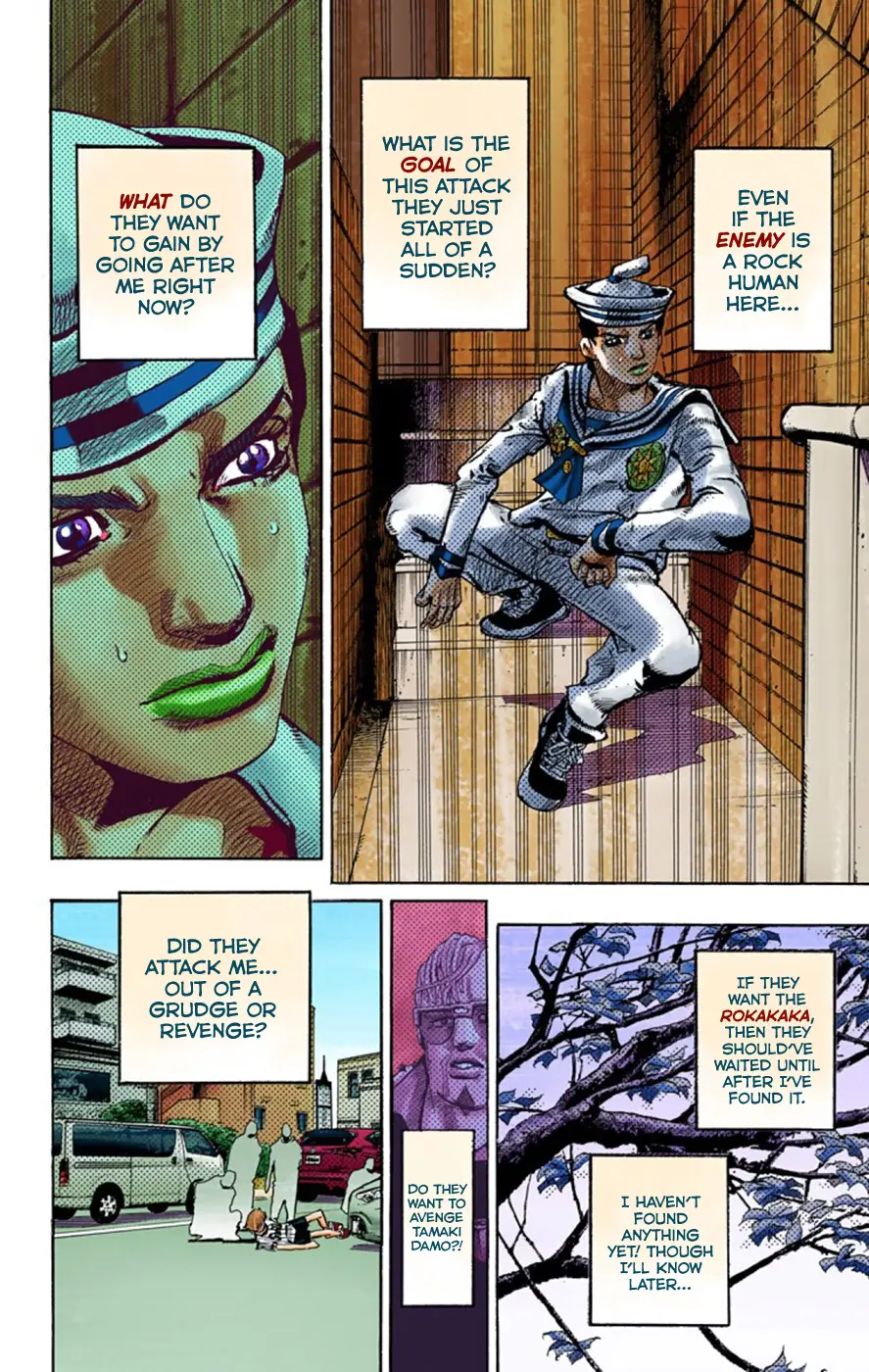 JoJo's Bizarre Adventure, Part 8: JoJolion Colored Manga β Chapter 60 β Page 36